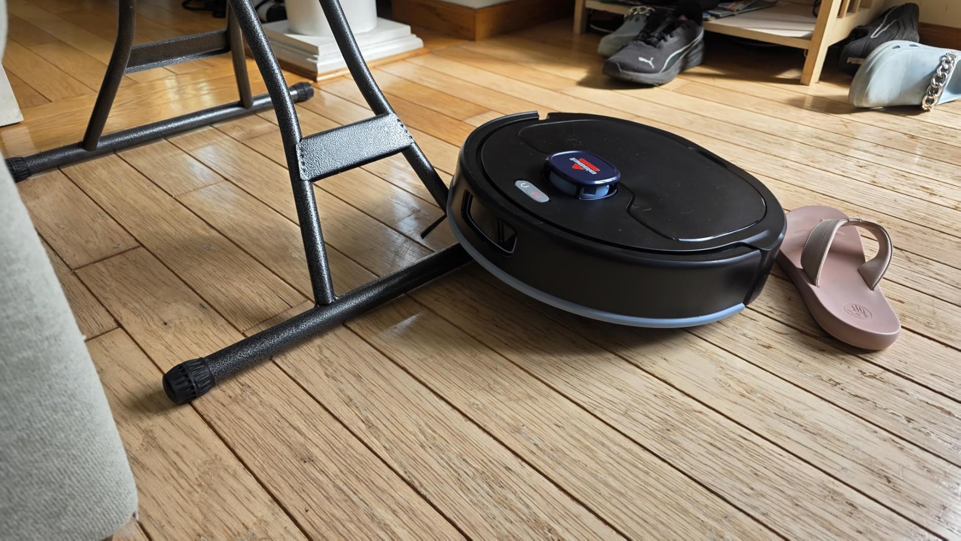 Bissell FlexClean FurForce Robot Vac & Mop, LiDAR Navigation, HEPA, 4270L | 2X stronger suction; NeverTangle brush roll; 180-min runtime; 60-day self-empty base; deep carpet clean customer photo 1