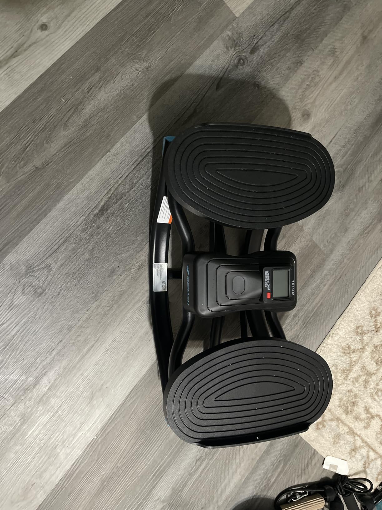 Merach Rocking Steppers for Exercise at Home, 3D Motion Stair Stepper with Resistance Bands for Full Body Workout & Low-Impact Balance Board, 330 LBS Loading Capacity Exercise Equipment customer photo 1