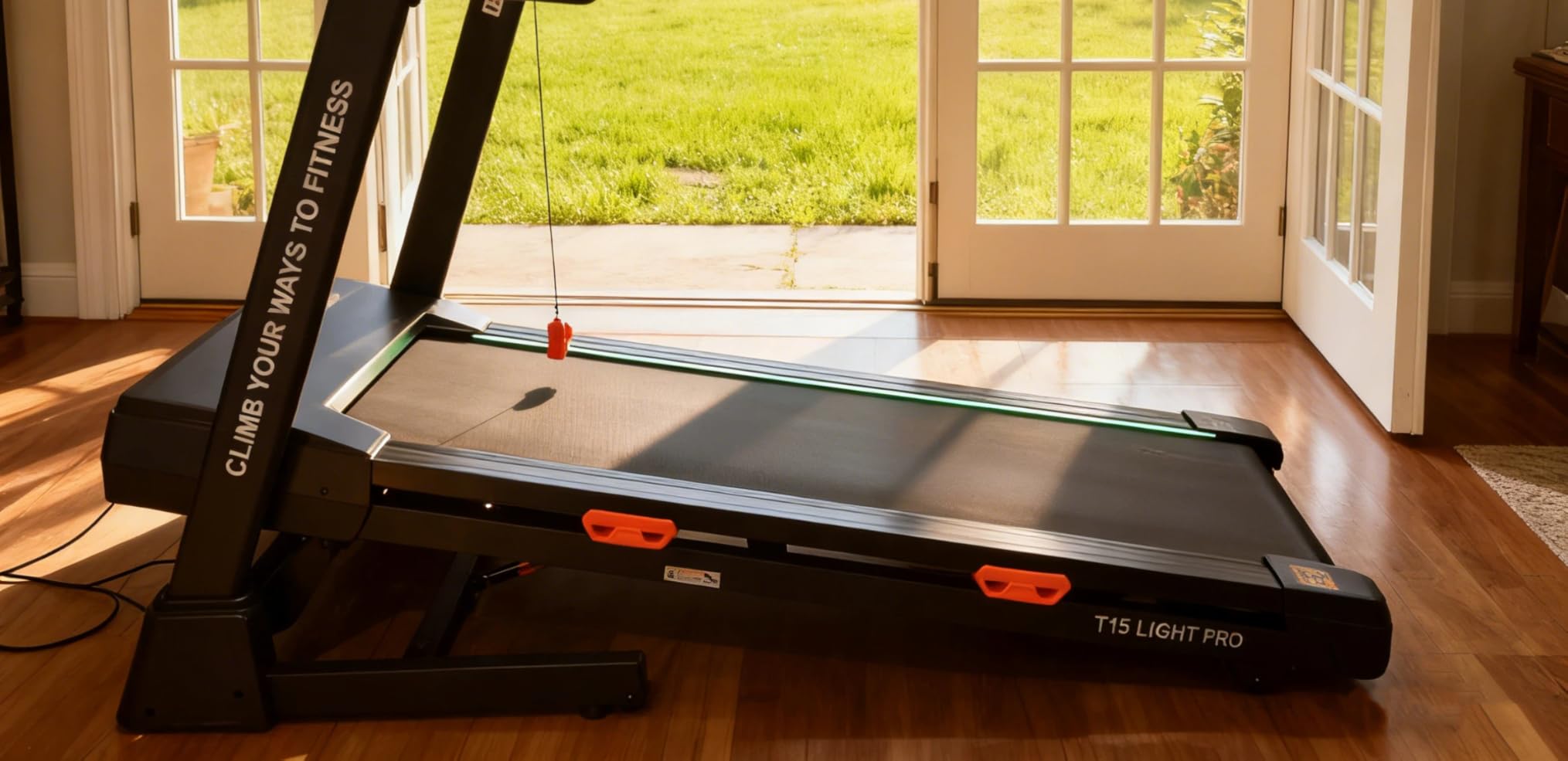 THERUN 20% Auto Incline Treadmill, 12 MPH and 3.5 HP Motor, 55