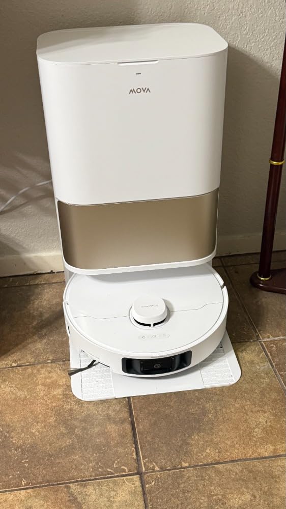 Mova P10 Pro Ultra Gen 2 Robot Vacuum and Mop, 26,000Pa Suction, 212°F Hot Water Auto Mop Washing, 1-Hour Hot Air Drying, Extendable Mop, All-in-One Dock, Triple Anti-Tangle System for Home customer photo 1