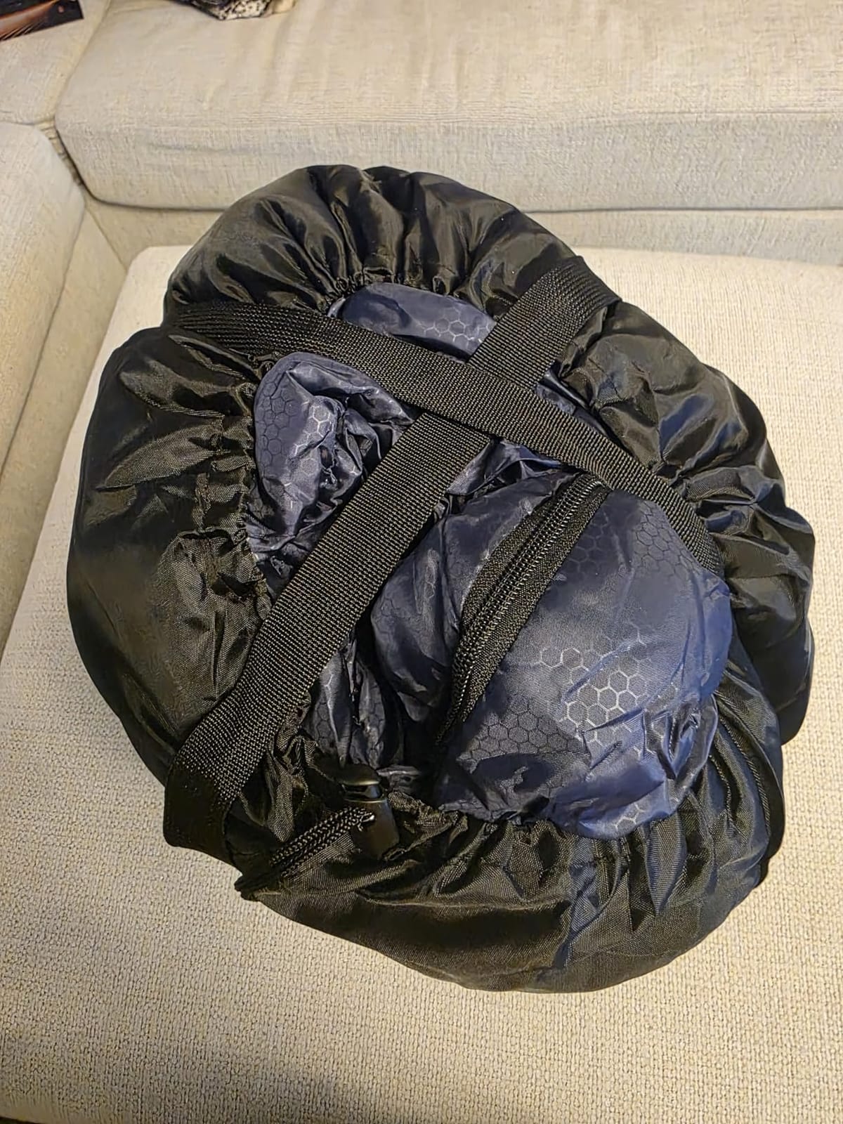 Swtmerry Double Sleeping Bag for Adults with 2 Pillows, Big&Tall XL Queen Size Sleeping Bag for 2 Person, Waterproof 2 Person Sleeping Bags for 3 Seasons,Cold Weather&Warm,Camping,Hiking & Backpacking customer photo 1