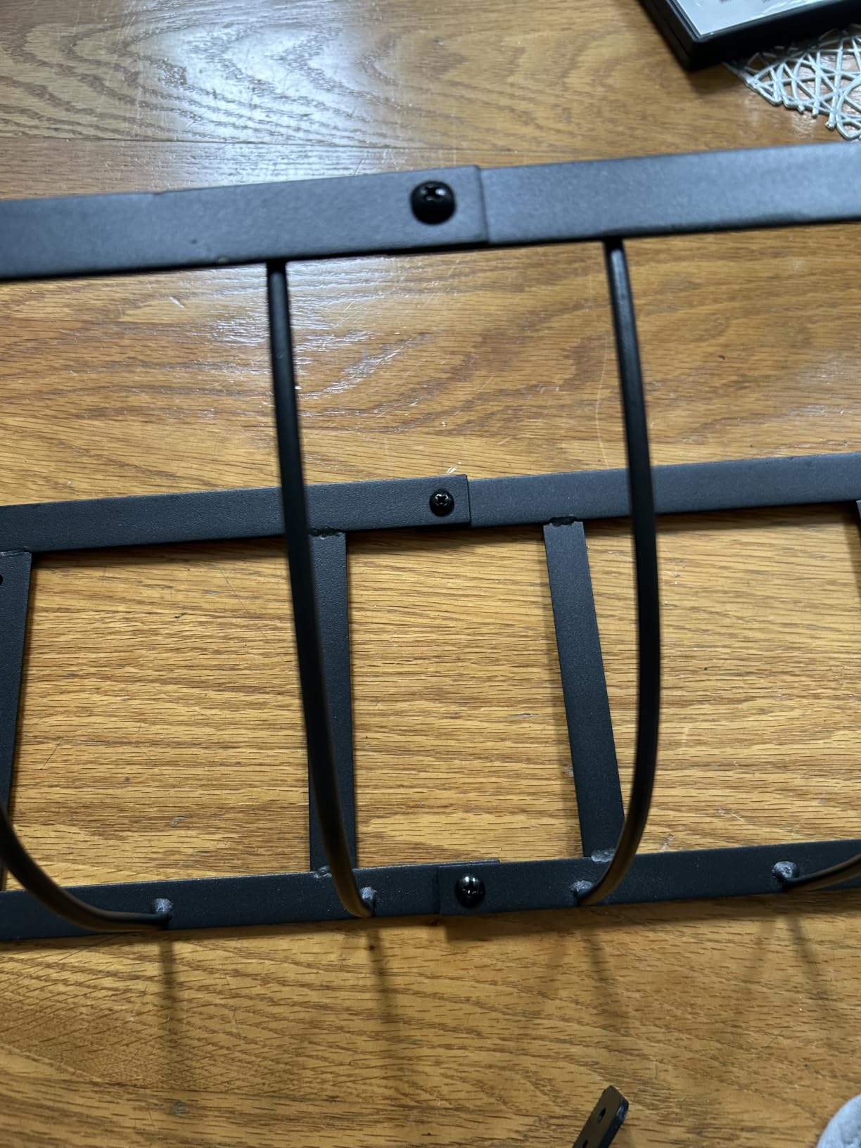 VOXOR Railing Planter Boxes, 24 Inch Window Boxes Planters, Balcony Planters with Adjustable Brackets & Coco Liner (2 Pack) customer photo 2