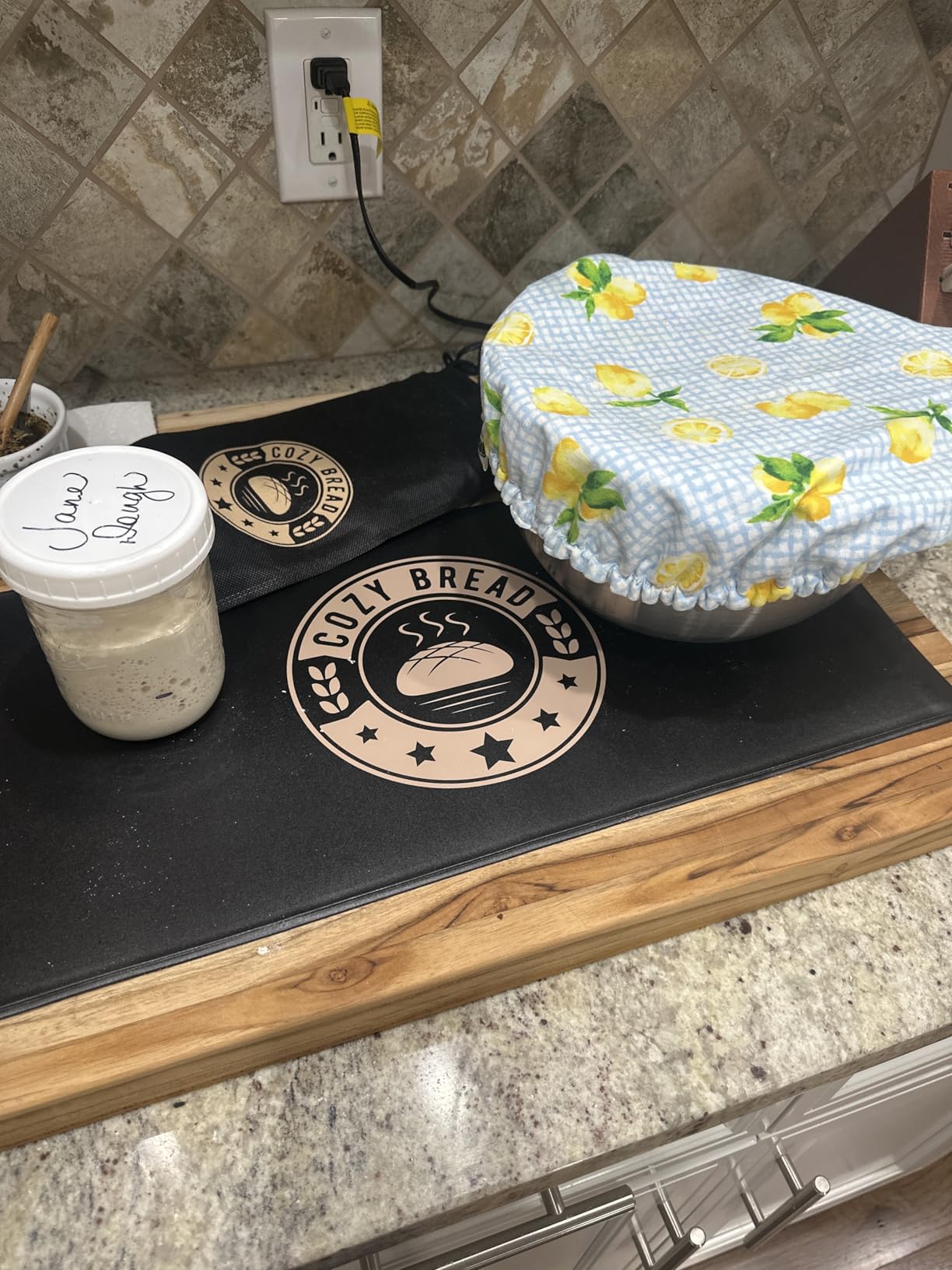 Cozy Bread Proofing Mat & Insulation Box | Thermostat Controlled Sourdough Bread Proofer Kit customer photo 2