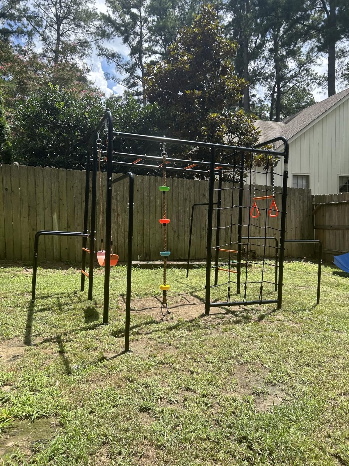Outdoor Jungle Gym with Monkey Bars customer photo 1
