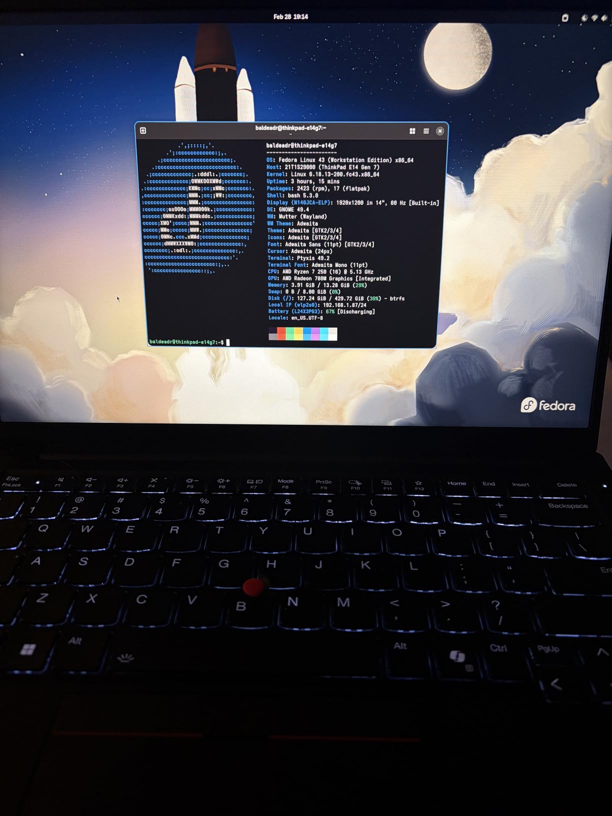 Lenovo 2026 ThinkPad E14 Gen 7 AI Business Laptop, 14