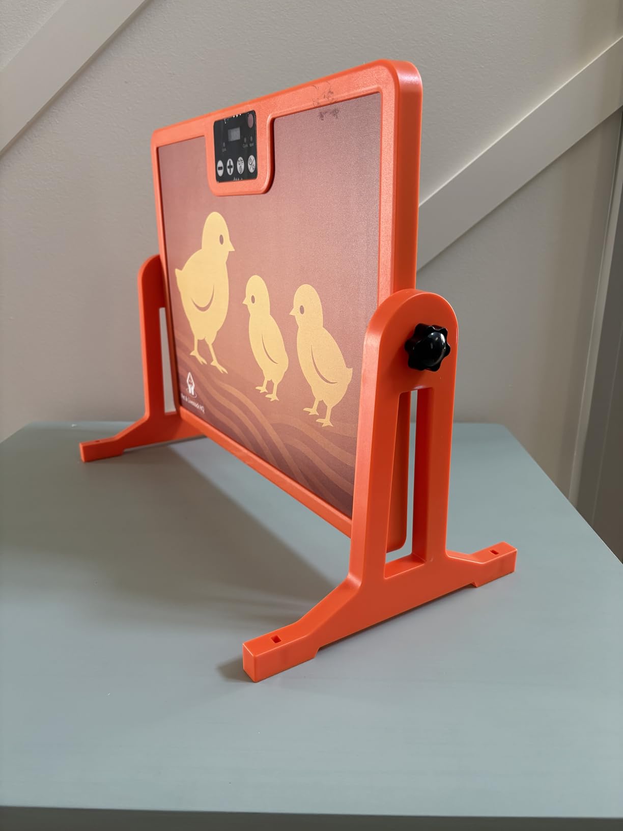 Chicken Coop Heater with New Technology Far-Infrared Heating - Adjustable Radiant Panel for Chicks, Fire-Safe Coop Heater, Brooder-Compatible, Wall-Mount or Floor-Standing, 86-194F customer photo 1