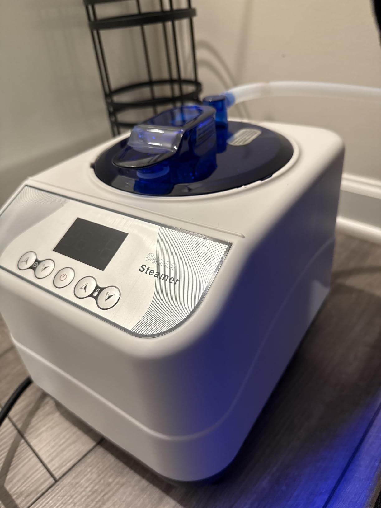 Infrared Steam Sauna with 660nm 470nm 850nm Red & Blue Light Therapy | Portable Steam Sauna with Infrared Light Panel, 3L 1300W Steamer, Folding Chair, Sauna Tent Personal Sauna Indoor Home Sauna customer photo 2