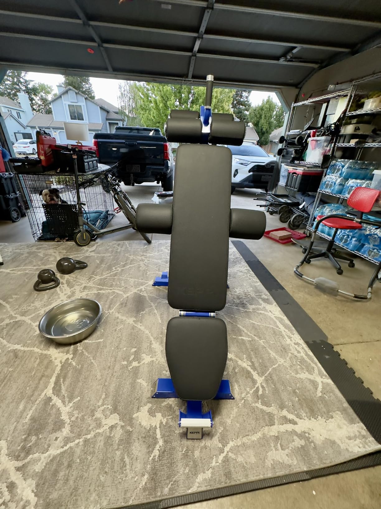 Bench6000 Weight Bench, Commercial Grade FID Workout Bench | 2200lb Flat Capacity, 11 Back&8 Seat Specialized Angles for Serious Lifters, 97lb Frame Weight with above 1 Gauge Support customer photo 2