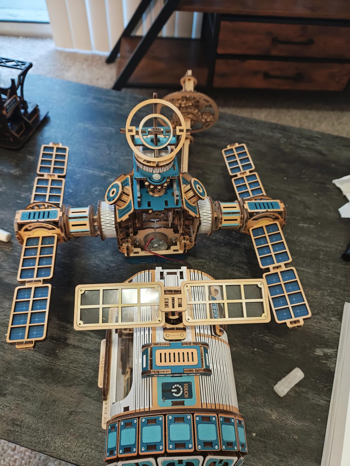 International Space Station Model, 3D Wooden Puzzle for Adults | Celestigon Station customer photo 1