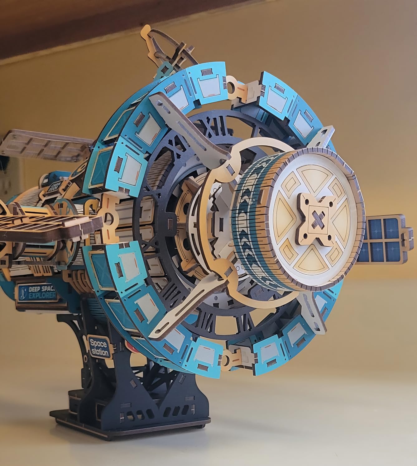 International Space Station Model, 3D Wooden Puzzle for Adults | Celestigon Station customer photo 2