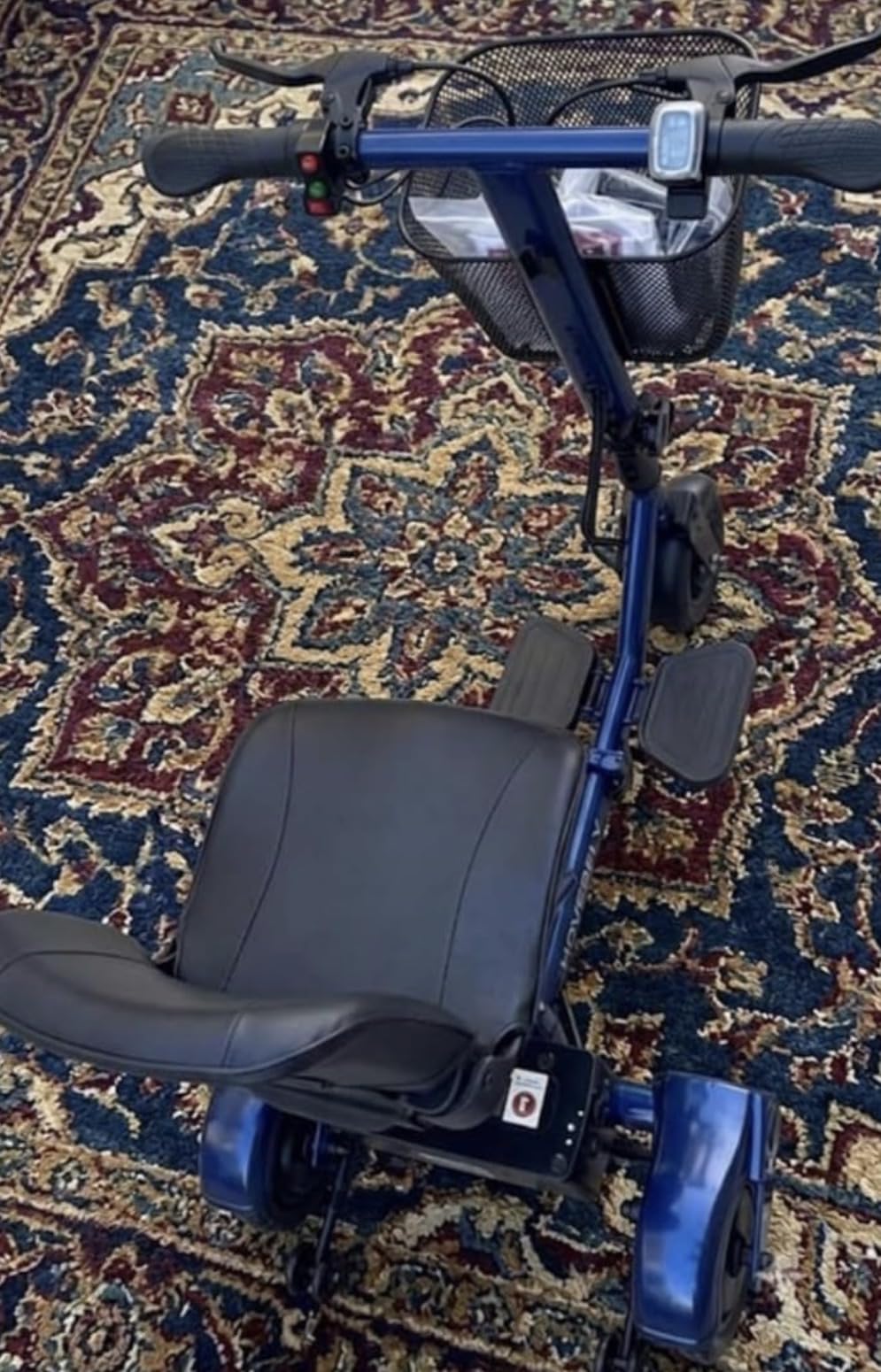 Hoverfly T3 Mobility Scooter for Seniors/Adult, Max 13 Miles & 3.75Mph, 3-Wheel, Solid 8