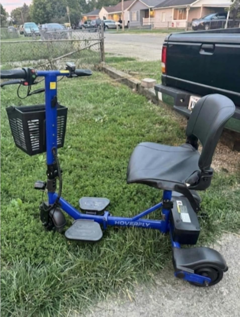 Hoverfly T3 Mobility Scooter for Seniors/Adult, Max 13 Miles & 3.75Mph, 3-Wheel, Solid 8