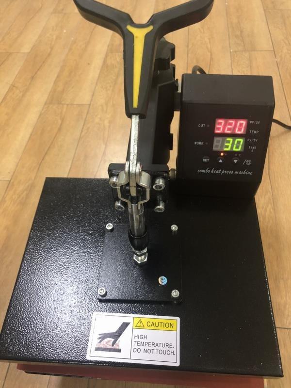 Seeutek 8 in 1 Heat Press Machine 15x15 Inch, Heat Press for T-Shirts, Hats, Swing Away Digital Sublimation Heat Press Machine with 20oz and 30oz Tumbler Attachments for T-Shirts, Mugs, Hats and Plates customer photo 2