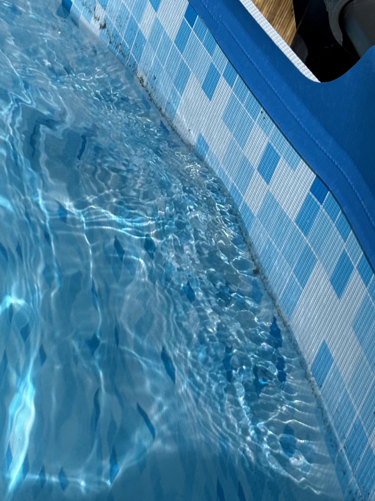 UIRWAY 500D 12x24FT Winter Pool Cover Rectangular Heavy Duty Thick Fabric | Ultimate Windproof with Straps, Drawstring and Ground Nails, Fit Pool Covers for Above Ground Pools Rectangle, Tear Resistant customer photo 2