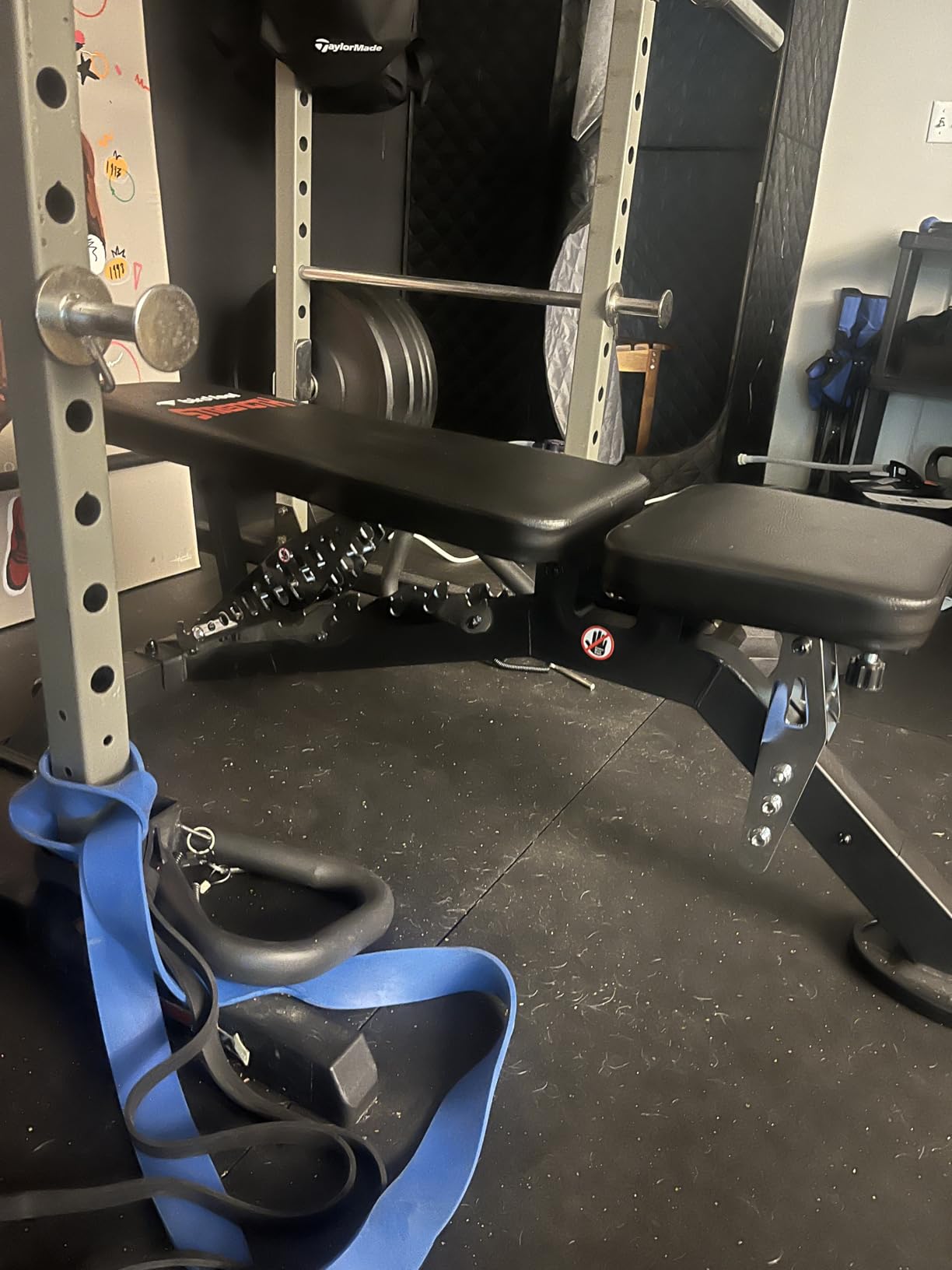 Commercial Adjustable Weight Bench, 1800LBS Heavy Duty Workout Bench for Home Gym Strength Training, Removable Leg Holder for Flat/Incline/Decline Sit Up & Full Body Workout customer photo 2