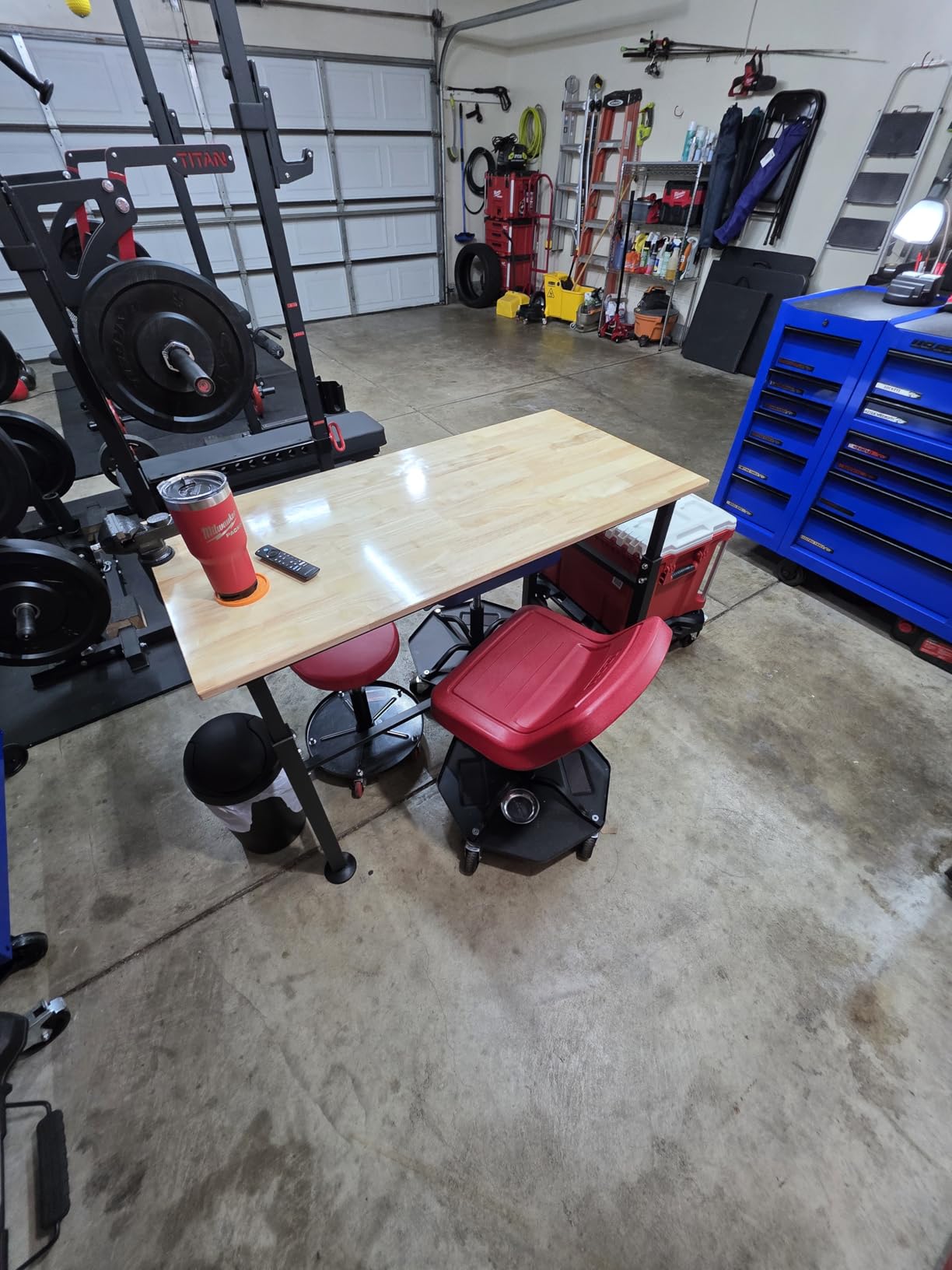 WALMANN Heavy Duty Adjustable Height Workbench 32