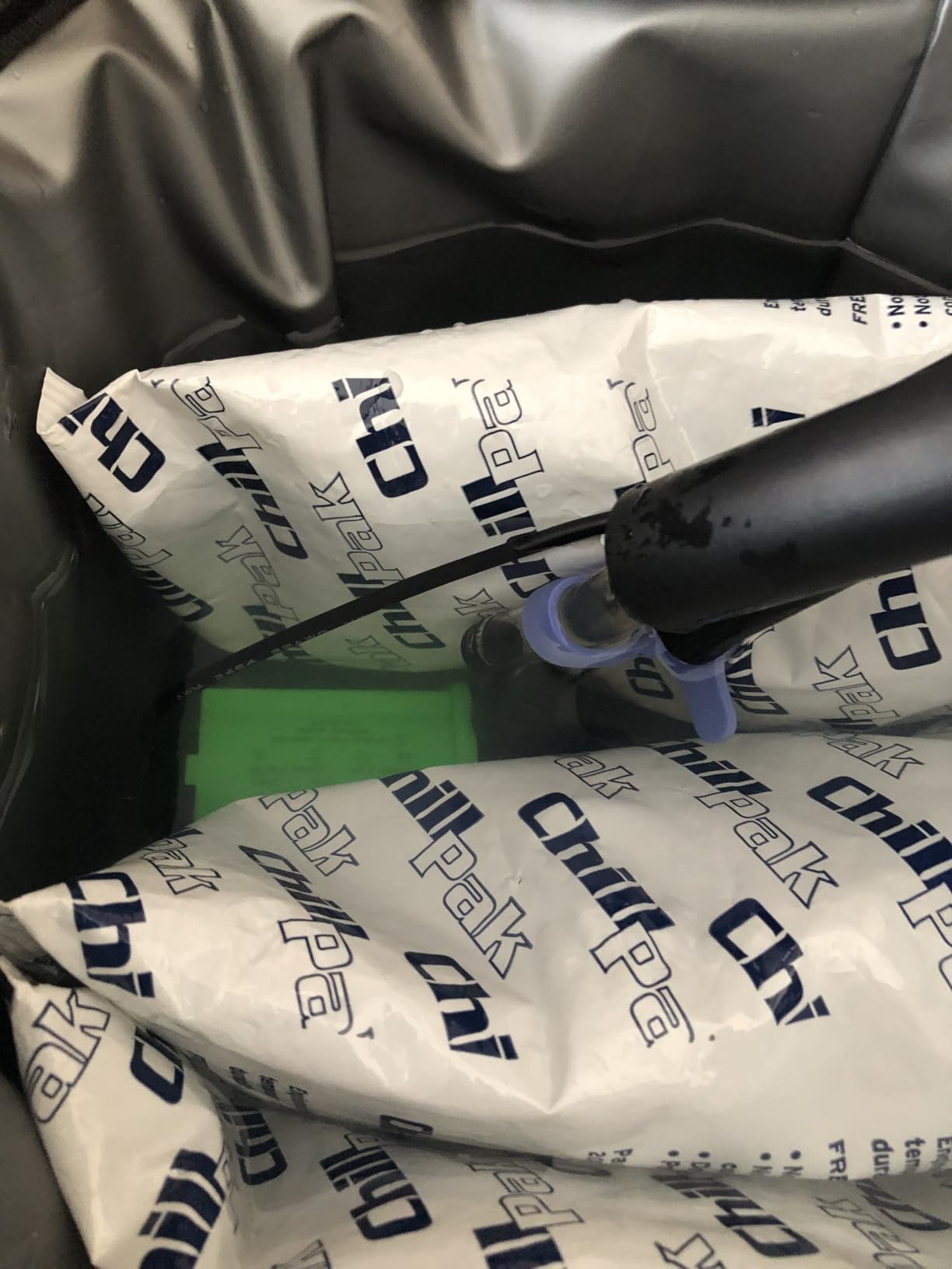 Ice Machine for Knee After Surgery with Inflatable Leg Elevation Pillow | Portable Cold Therapy Machine with Timer & Compression Pad for Hip and Knee Replacement Recovery customer photo 2