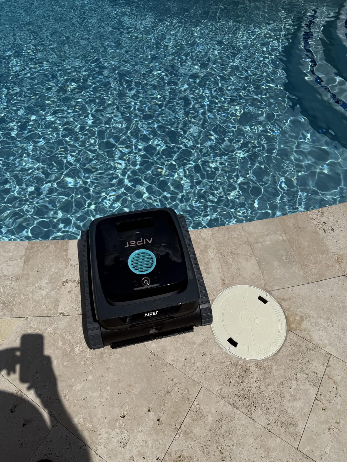 AIPER Scuba V3 AI Vision Cordless Robotic Pool Cleaner, Grey customer photo 2