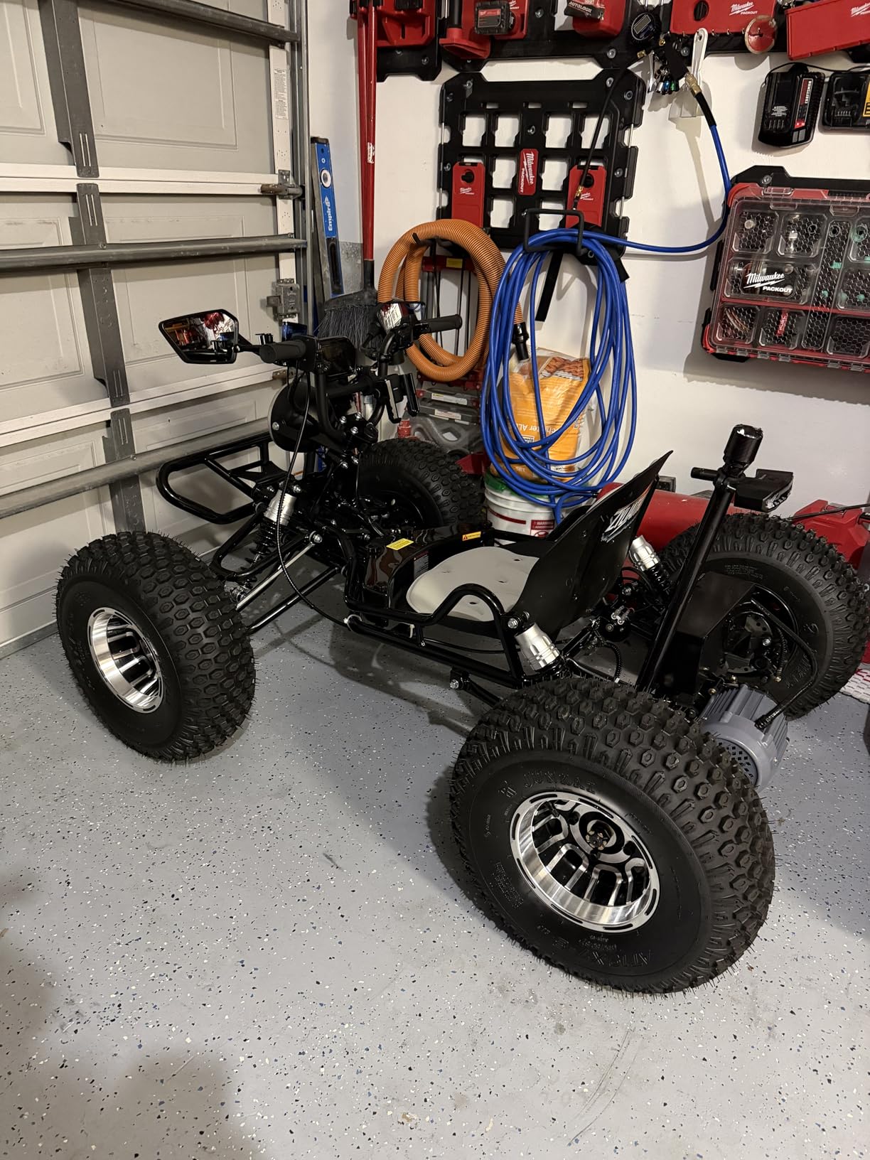 All-Terrain 72V 3000W Electric Off-Road Go Kart for Adults & Teens | Peak 10.8kW, Up To 45 MPH, 37-Mile Range, Shaft Drive, Dual Rear Hydraulic Brakes, 19x7-8 Tires customer photo 2