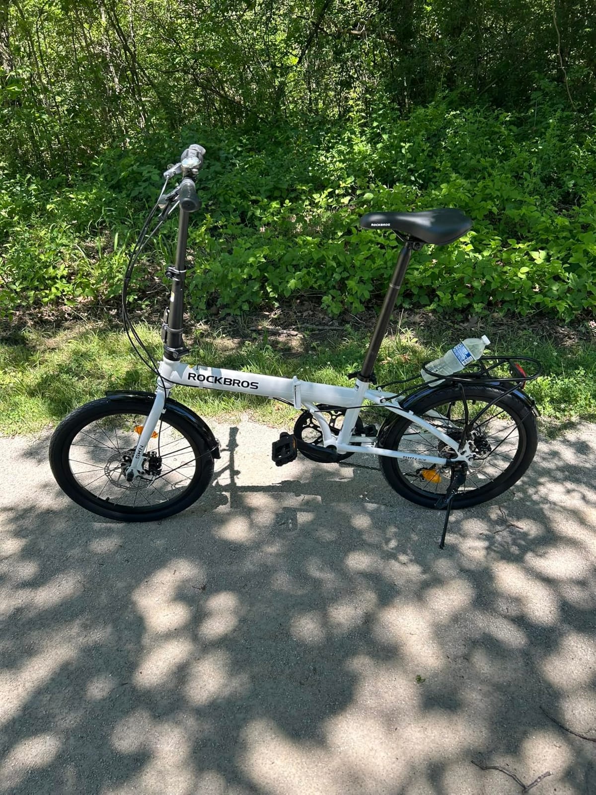 ROCKBROS SKN 20-Inch Folding Bike, 7-Speed, Disc Brakes, Rear Rack customer photo 1