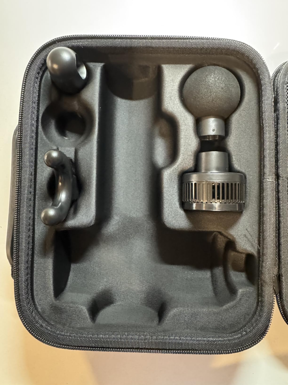 Massage Gun with Heat and Cold, Deep Tissue Percussion Massager Gun | FSA Eligible, Muscle Back Massager Gun for Pain Relief Athletes, 10mm, LCD Display, 5 Speeds, Carrying Case, HSA Approved customer photo 1