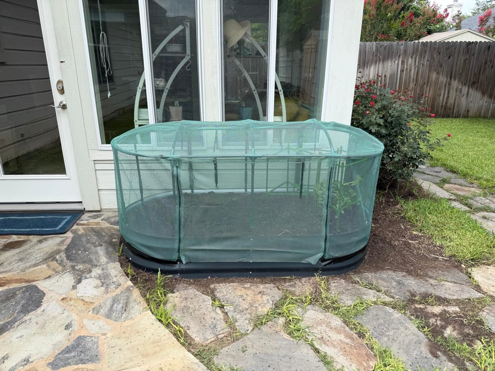 VEVOR 6x3x1FT Metal Raised Garden Bed with Greenhouse Cover, Outdoor Galvanized Planter Raised Beds for Gardening for Vegetables Flowers and Fruit customer photo 1