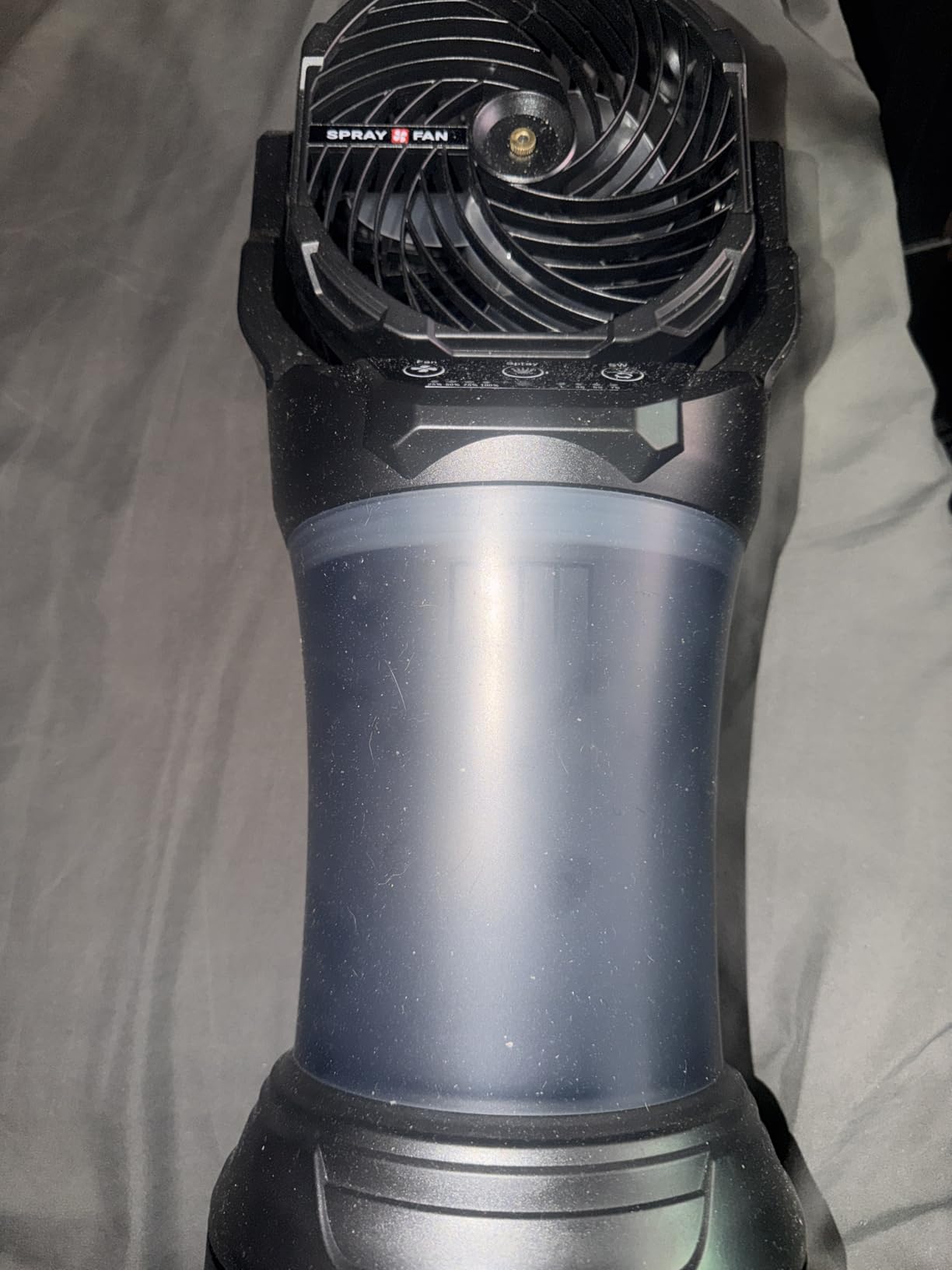 Misting Fans for Outside, Portable Mister Fan with 30000mAh Battery & Remote, 2L Tank & 4 Speeds Mist Modes, Extreme Heat Relief for Camping Patio Garden Backyard Tailgate Parties customer photo 2