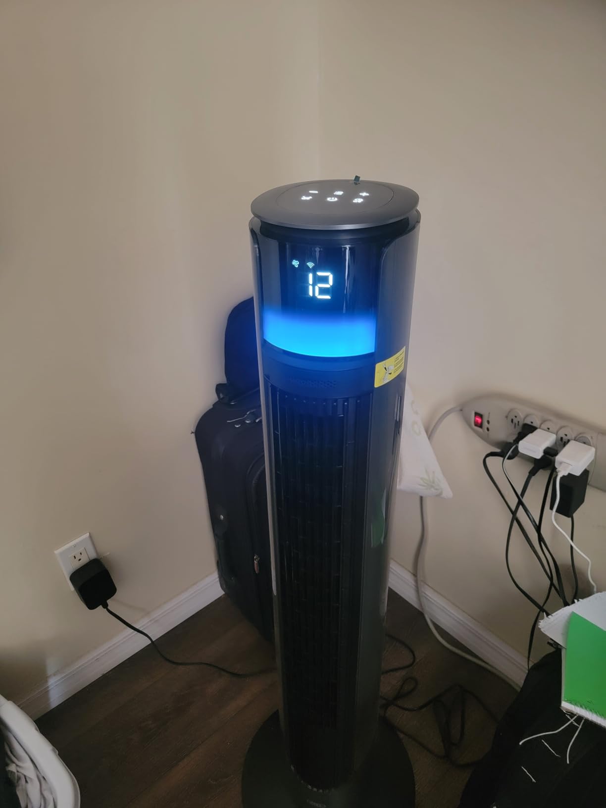 DREO TurboCool Outdoor Misting Fan 711AS, 33 ft/s High Velocity, 20dB Quiet | 12 Speeds, 4 Modes, 150° Customizable Oscillating, Smart Standing Fan for Bedroom, DC Motor, IPX4-rated Weather Resistant customer photo 2