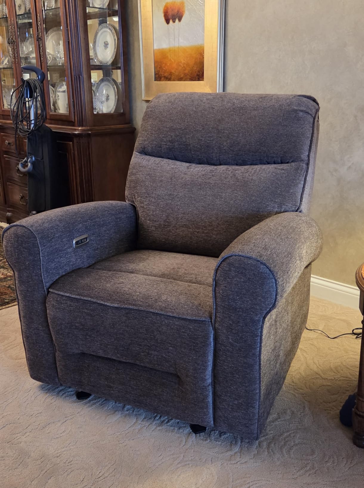 MCombo Compact Wall Hugger Power Recliner Chair for Small Spaces PR520 | 1