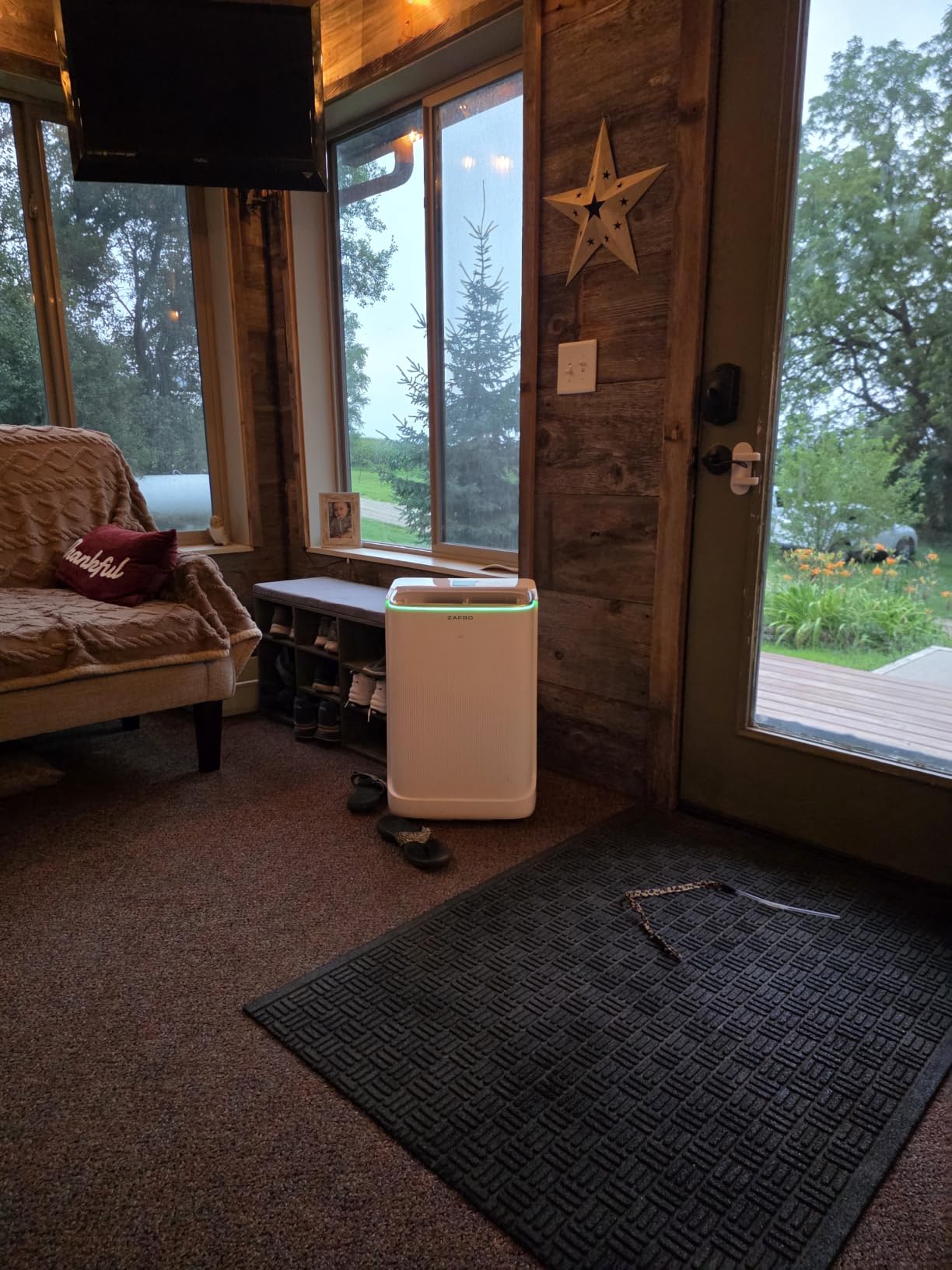ZAFRO Smart Inverter Portable Air Conditioners, 16000 BTU (12000 BTU SACC) Dual Hose Portable AC Unit with Energy Saving/Ultra Quiet(42dB)/Drainage-free Cooling/APP/Remote for Multi-Scenario Use customer photo 2