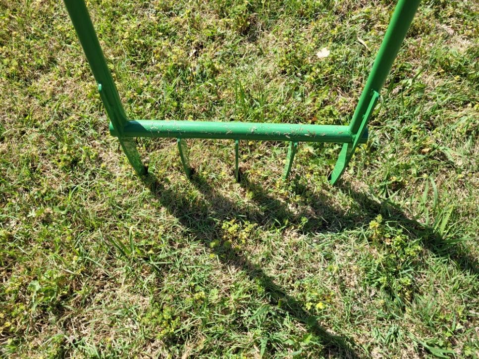 56'' Heavy Duty Broadfork for All the Soils, Unbreakable Pitchfork, 5 Sharp Cambered 11'' Tines Bord Fork Garden Tool, Ergonomic Handles, Good Package, Easy Assembly, Cultivator & Tiller, Green. customer photo 1