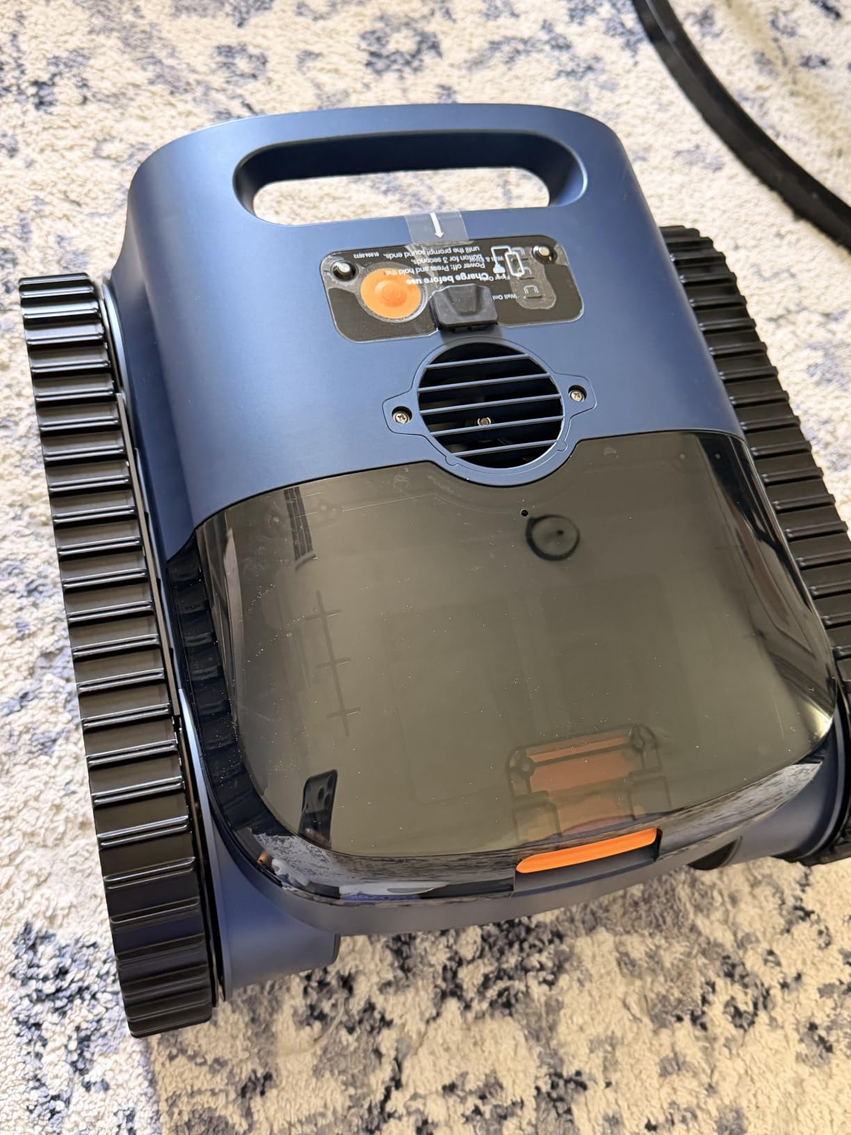 [2026 Release] Automatic Robotic Pool Vacuum for Inground & Above Ground Pools, Wall Climbing Pool Vacuum Cleaner, Cleans Floor, Walls, Waterline, Drain & Skimmer up to 2150 Sq. Ft., 190 Min customer photo 1