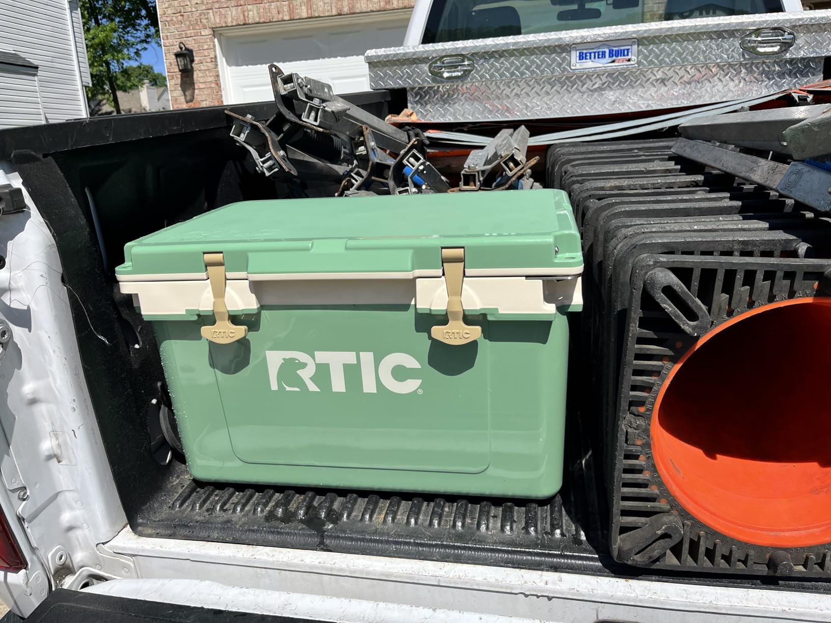RTIC 52 QT Ultra-Light Hard Cooler | Portable Ice Chest Box for Beach, Drink, Beverage, Camping, Picnic, Fishing, Boat, Barbecue, 30% Lighter Than Rotomolded customer photo 1