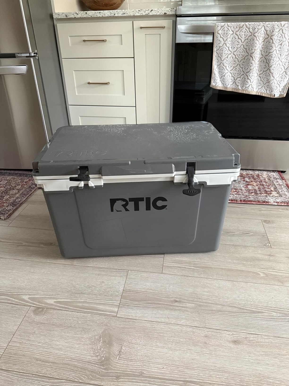 RTIC 52 QT Ultra-Light Hard Cooler | Portable Ice Chest Box for Beach, Drink, Beverage, Camping, Picnic, Fishing, Boat, Barbecue, 30% Lighter Than Rotomolded customer photo 2