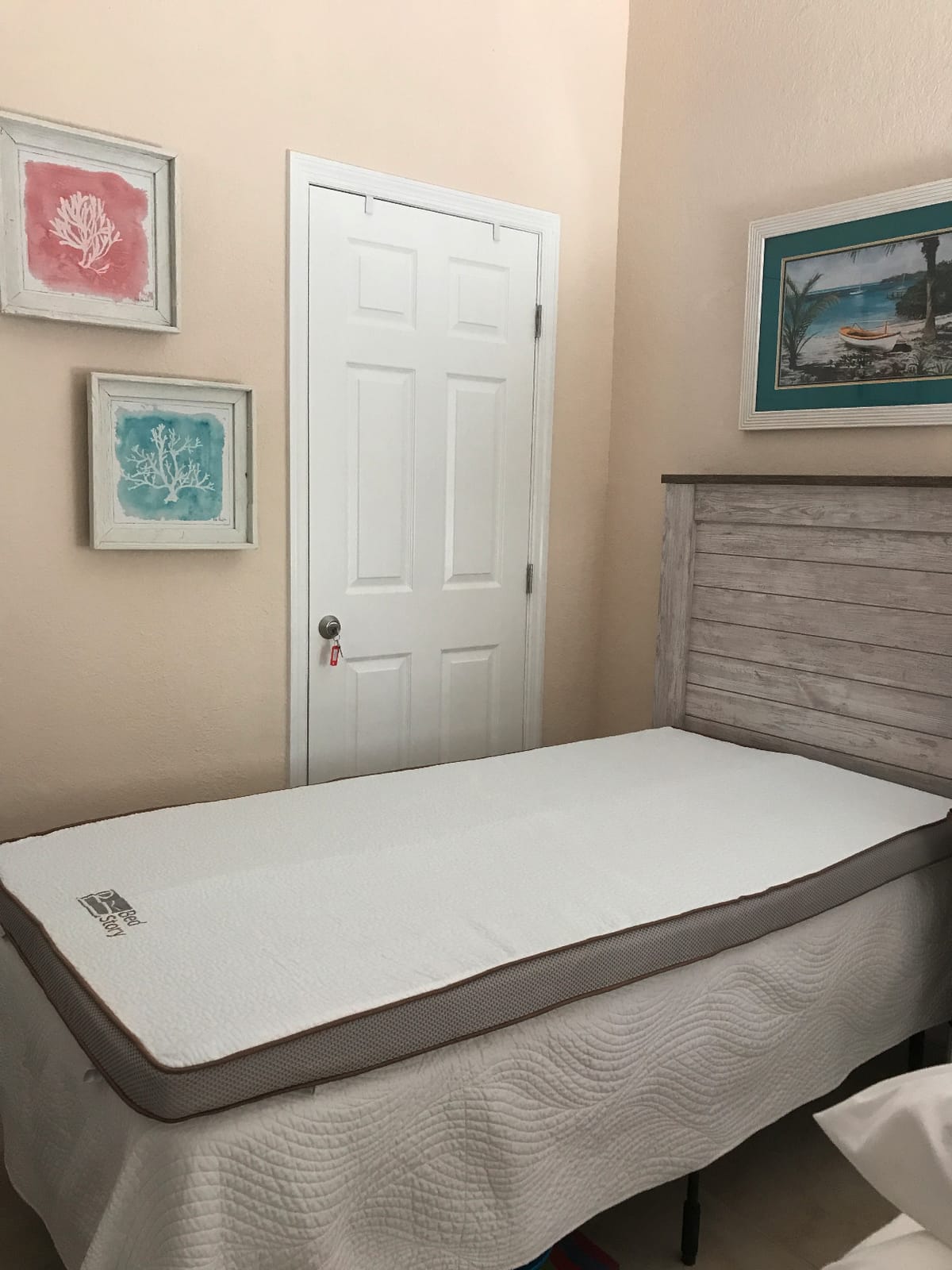 BedStory Cooling Mattress Topper Queen Size, 3 Inch Gel Infused Memory Foam Topper with Cool-to-Touch Removable Cover, Pressure Relief & Deep Refresh Sleep, CertiPUR-US Certified customer photo 1