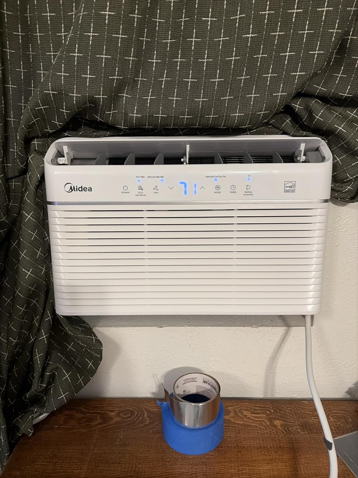 Midea 12,000 BTU Window Air Conditioner with Heat, 550 Sq Ft | Smart Inverter Control, Energy Star Rated, Quiet Operation, Electronic Control, Remote, Heat and Dehumidifier Function customer photo 1