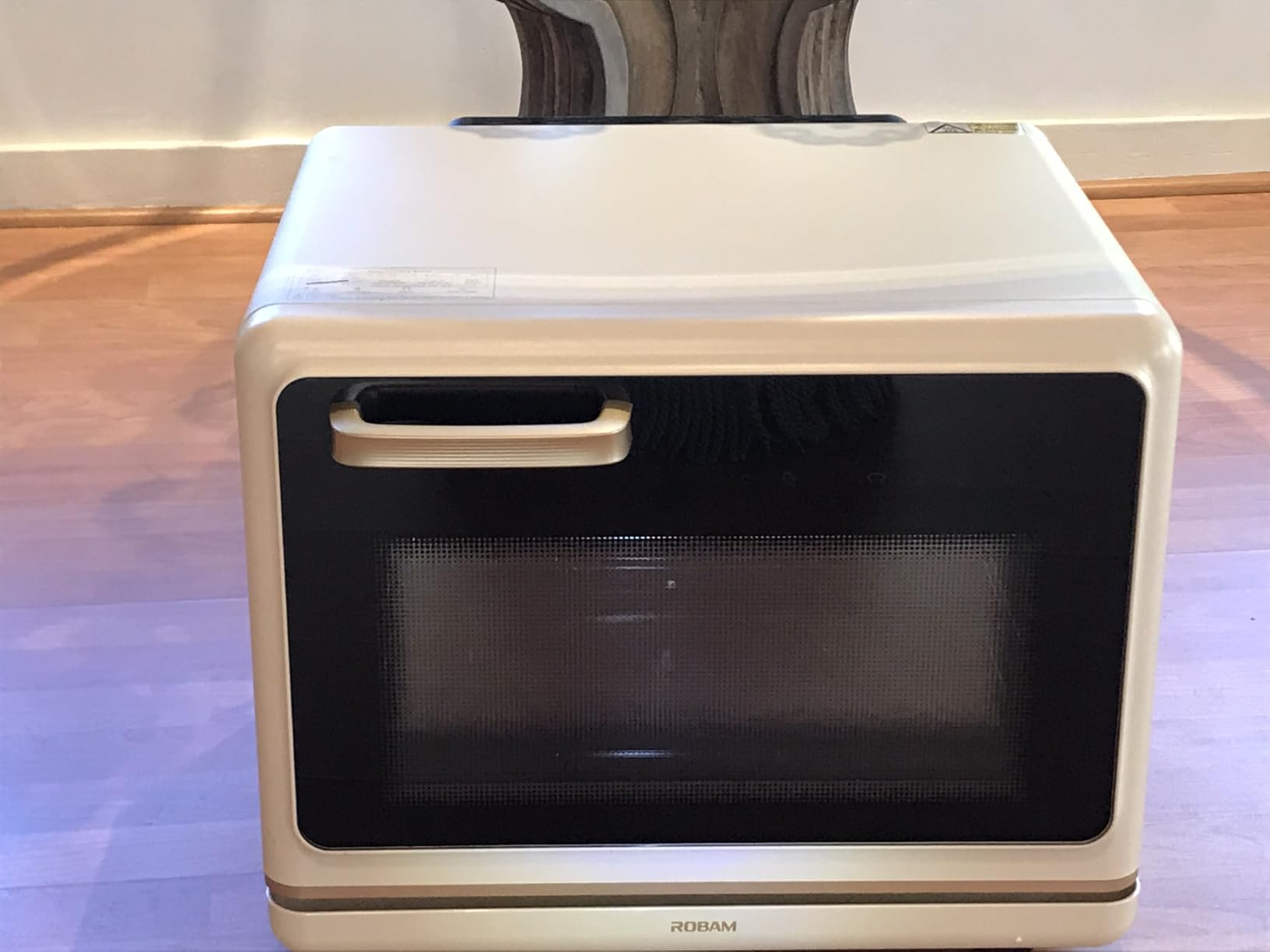 ROBAM R-Box Pro Countertop Combi Steam Oven White, Air Fryer Toaster Oven with EXP, 1.2 cu. ft. XL Capacity, 1800W Steam Fry Technology, 86-446°F Precision, 32 Presets, Easy-to-Clean Enamel Interior customer photo 1