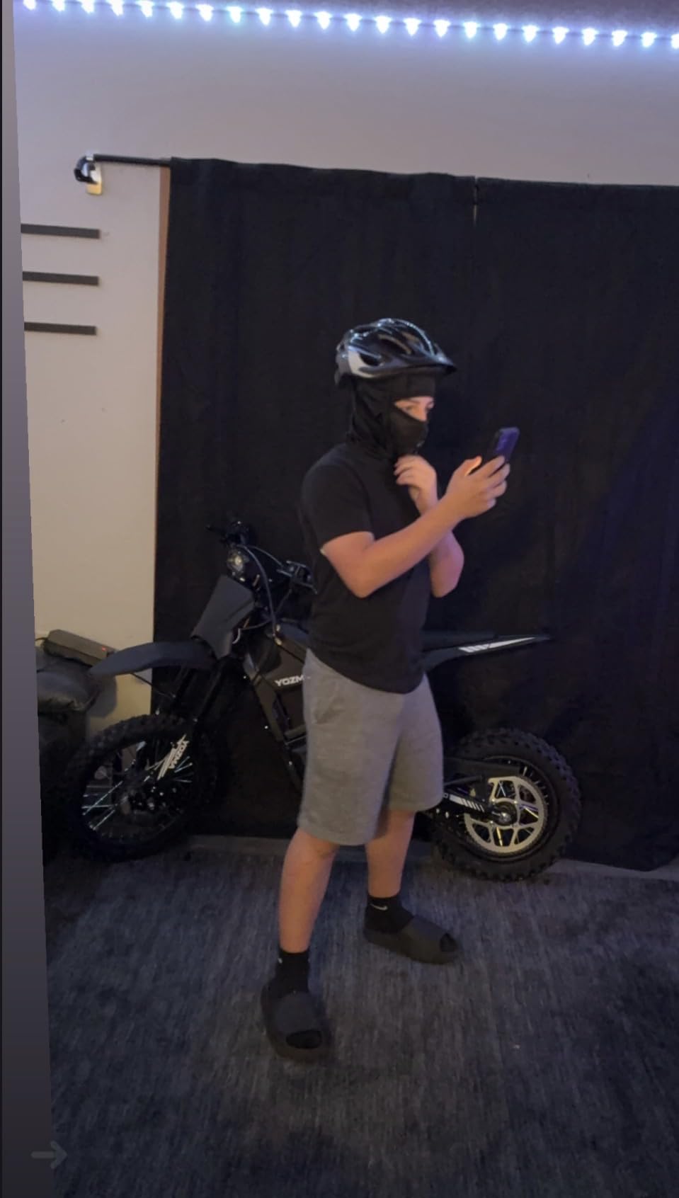 Yozma IN10 Electric Dirt Bike, 40MPH 2600W Off Road Electric Motorcycle | 48V Removable Battery Ebike, Dual Hydraulic Suspension & Brakes, Mountain Off Road, Midnight Black customer photo 1