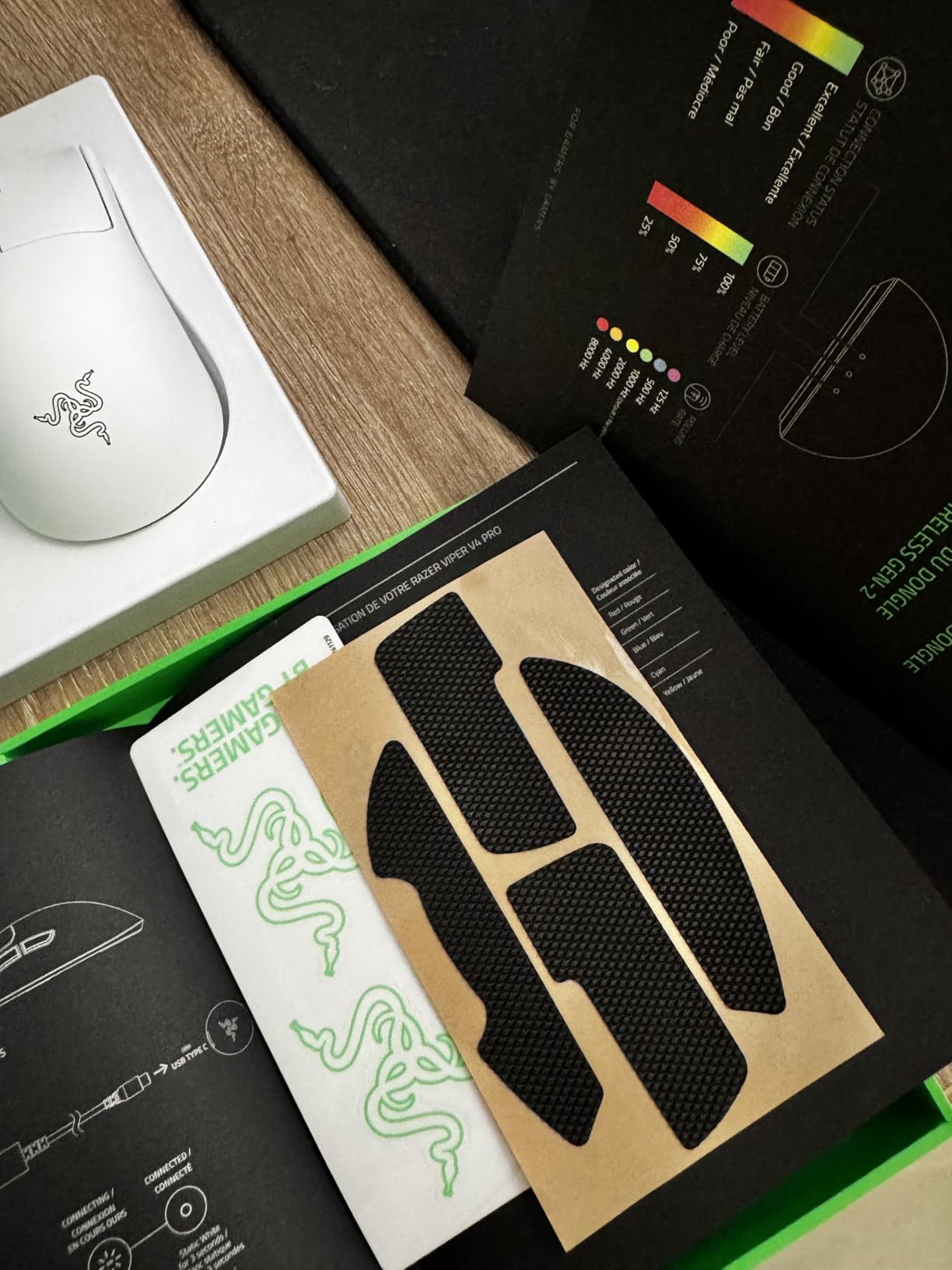 Razer Viper V4 Pro Wireless Esports Gaming Mouse, 49g, 180Hr Battery, Black | Ultra Lightweight, 50K DPI Optical Sensor, 8K Polling, Gen-4 Optical Switches, Scroll Wheel, USB-C Charging, for PC & Mac customer photo 2