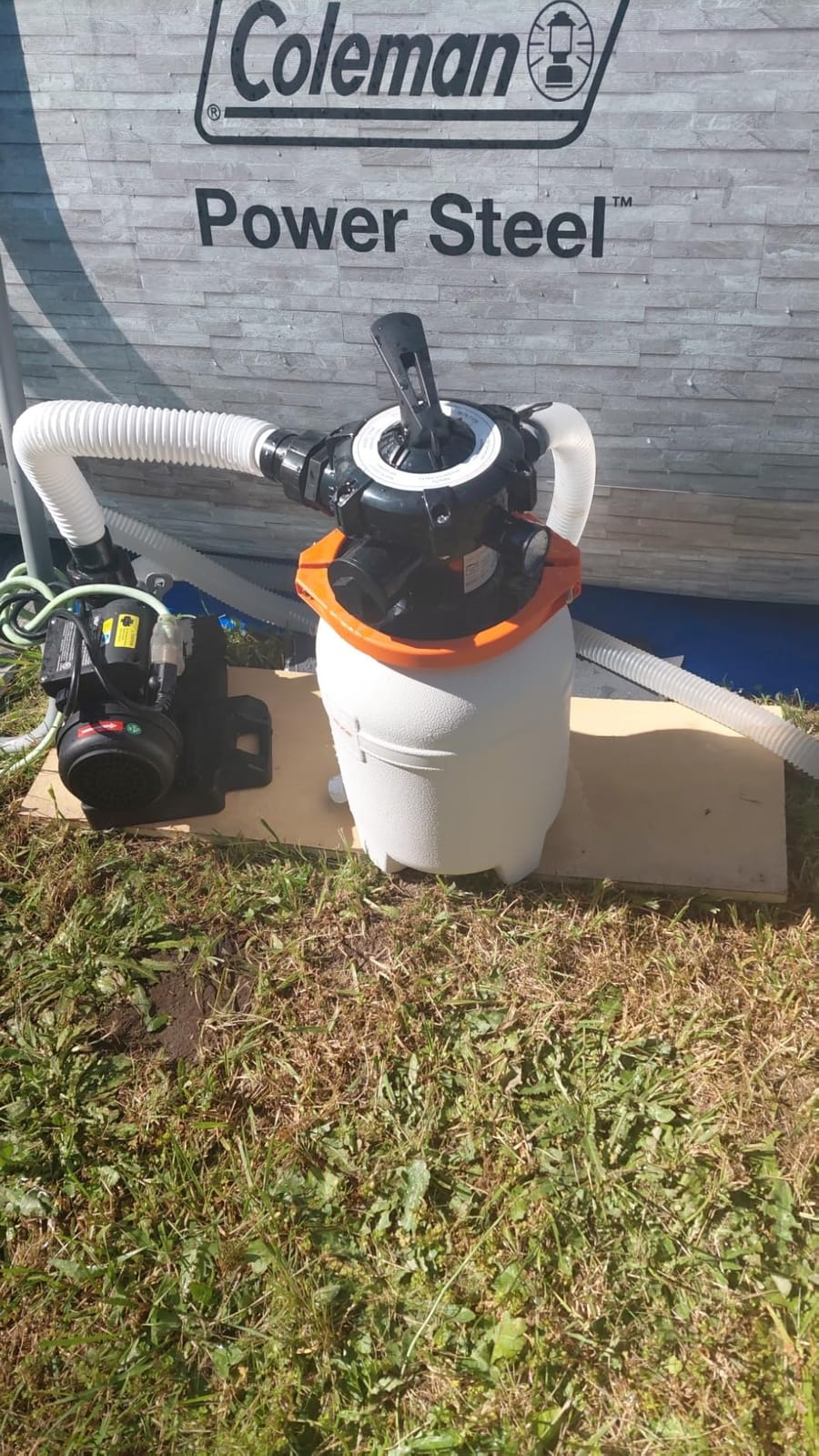 VEVOR Sand Filter Pump 12 inch 1/3 HP 3000 GPH Swimming Pool Filtration System customer photo 1