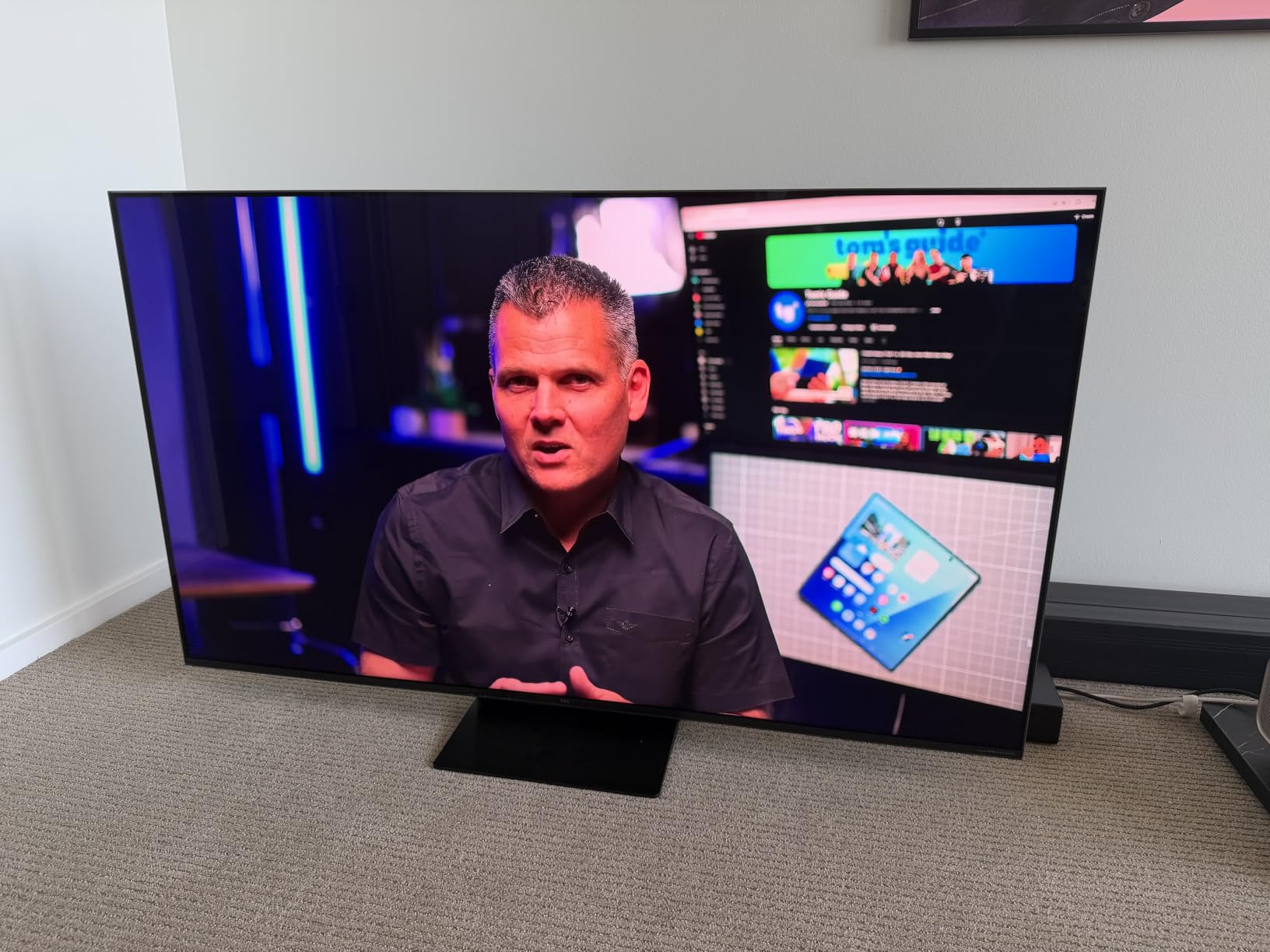 TCL 55 Inch Class QM7L Series | SQD-Mini-LED QLED Smart TV | 55QM7L, 2026 Model | 144Hz | Ultimate Color Ultra Brightness & Contrast | Google AI Bang & Olufsen | Voice Gaming Streaming Television customer photo 2