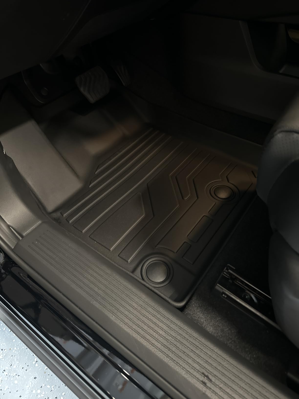 KARPAL Floor Mats for Nissan Pathfinder 2022-2026 (7&8 Seats) | All Weather, TPE Material, Custom Fit, Floor Liners, Car Mats, Cargo Mat, Full Set, Easy Clean, Non-Slip, Accessories customer photo 2