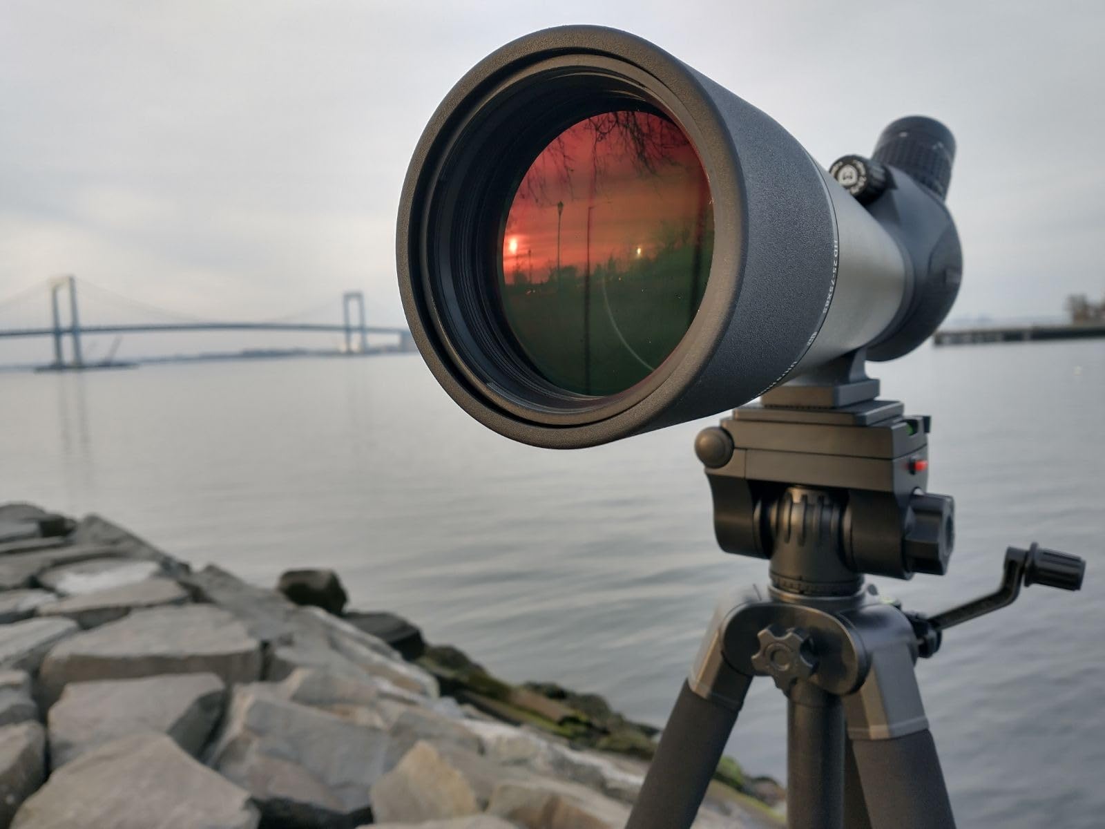 30-90x92 UHD High-Power Spotting Scope with Phone Adapter, Tripod | Bright & Sharp UHD Optics, Higher Magnification for Distant Details, Waterproof for Target Shooting, Bird Watching & Hunting customer photo 2