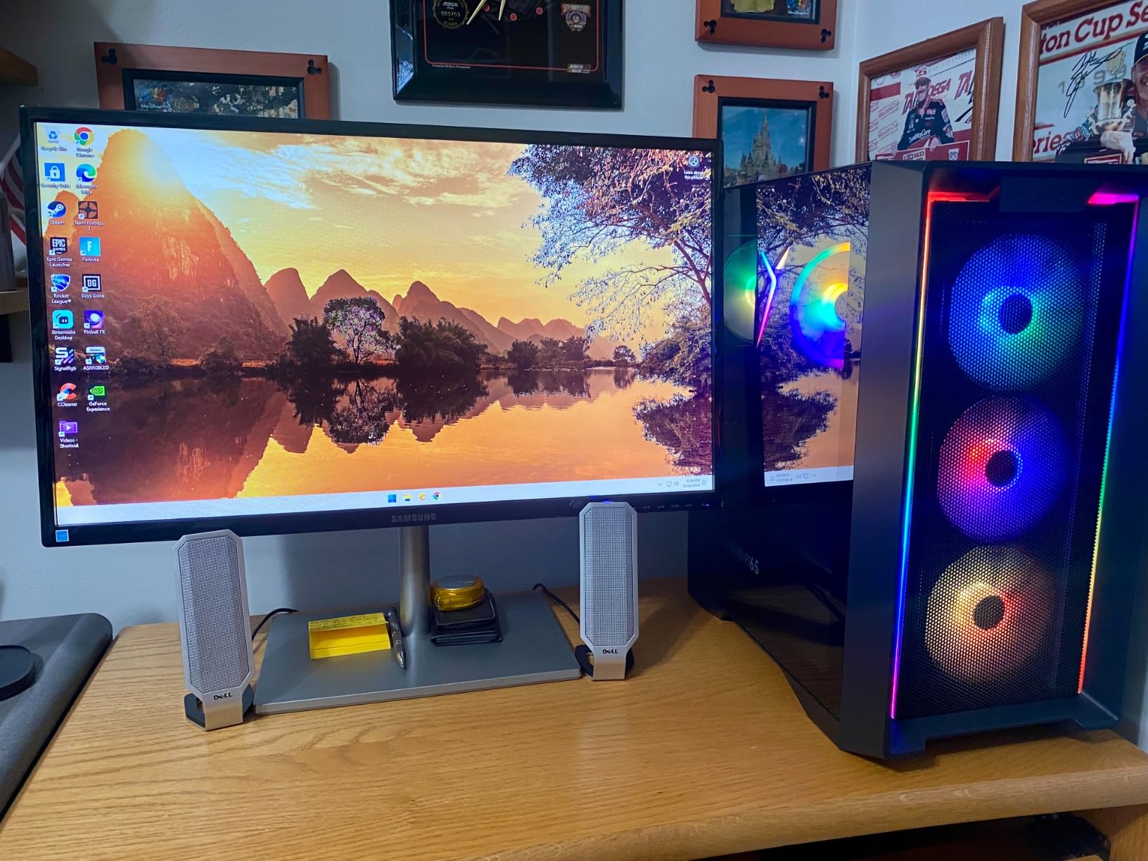 Skytech Gaming O11 Vision Gaming PC, AMD Ryzen 7 9850X3D 4.7GHz, NVIDIA RTX 5070 Ti 16GB VRAM, 2TB Gen4 NVMe SSD, 32GB DDR5 RAM 5600, 850W Gold ATX 3 PSU, 360 ARGB AIO, Wi-Fi 5, Windows 11, Desktop customer photo 2