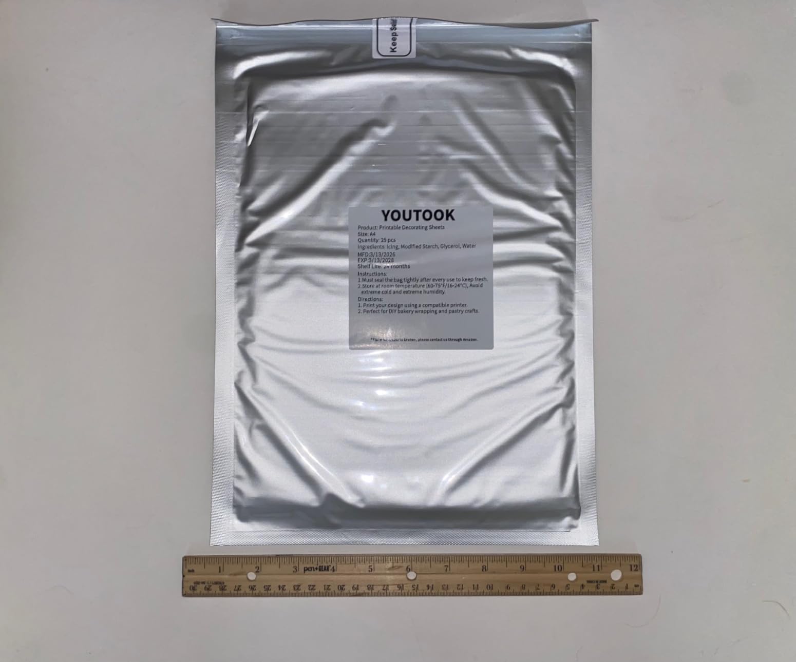 Edible Chocolate Transfer Sheets A4 8.5