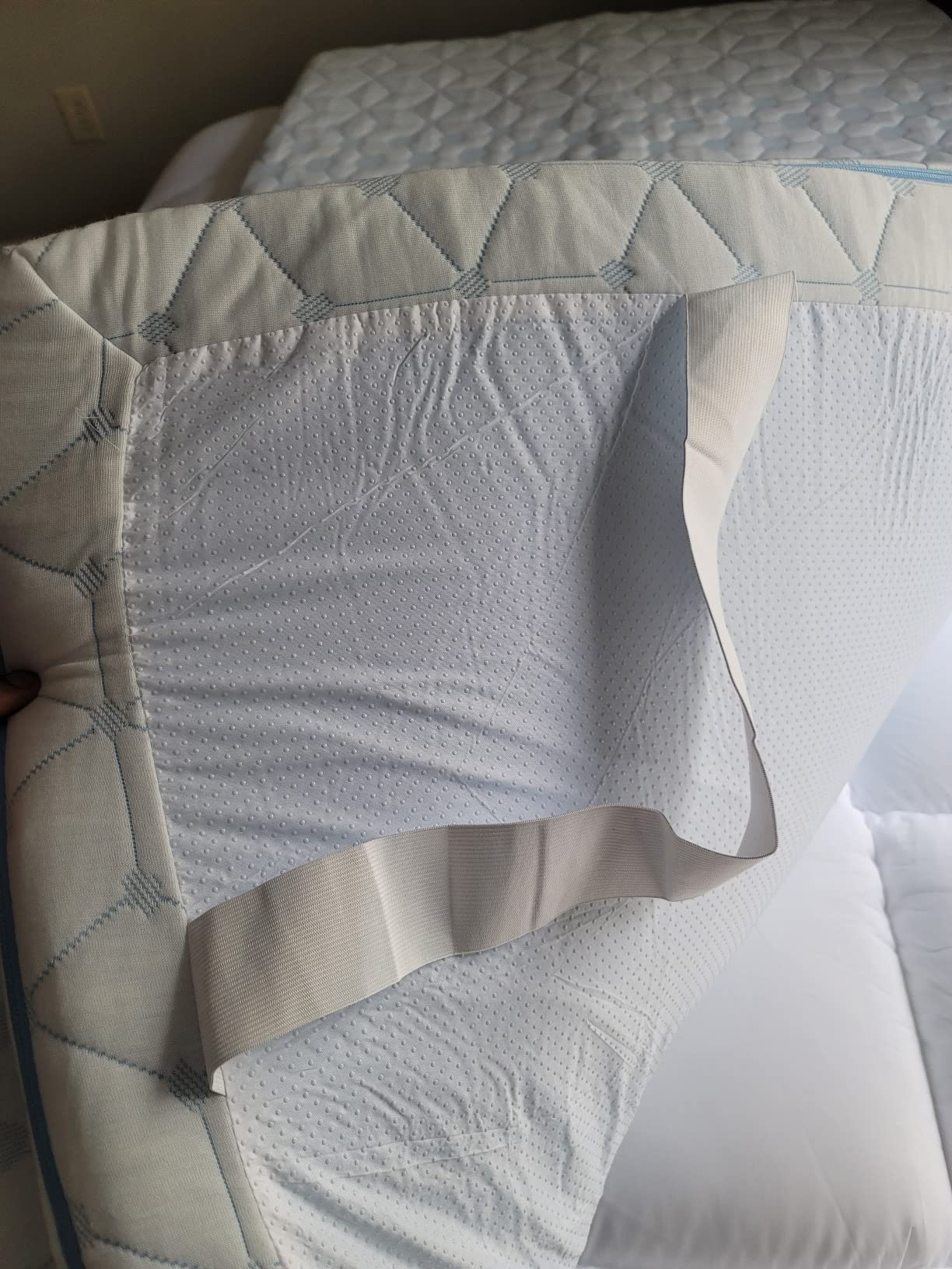 Sleepmax Extra Firm King Mattress 12 Inch, Hybrid Mattress Pain Relieving | Hotel-Collection Bed in Box, Extra Lumbar & Hip Support, Spine Alignment, 365-Night Trial & Forever warranty, Fiberglass-Free customer photo 2