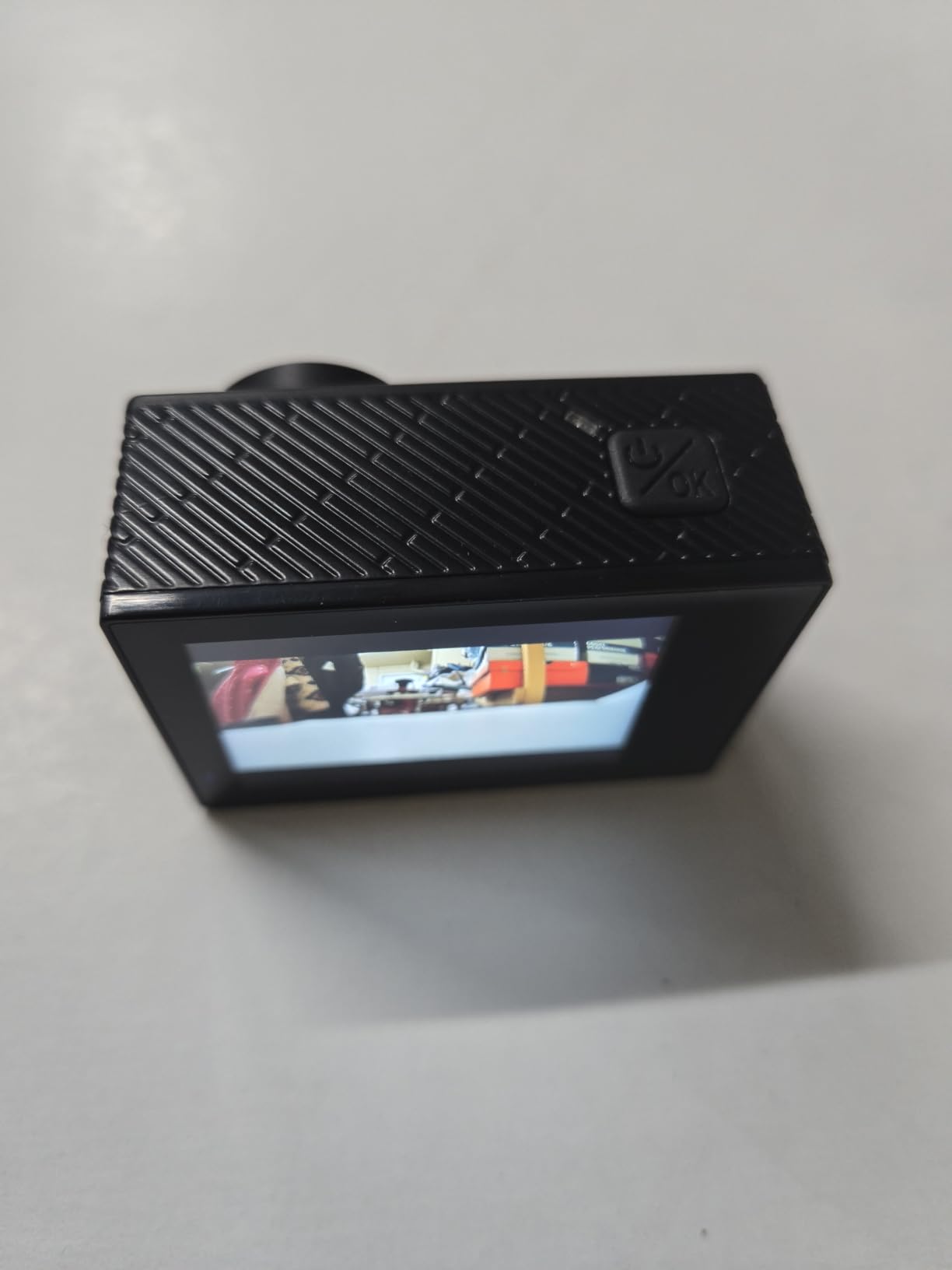 4K Action Camera 20MP Touch Screen WiFi EIS 131FT Waterproof, Dual touch screens, 170° wide-angle, 5X zoom, remote control. For snorkeling, biking, helmet. 2 rechargeable batteries customer photo 2