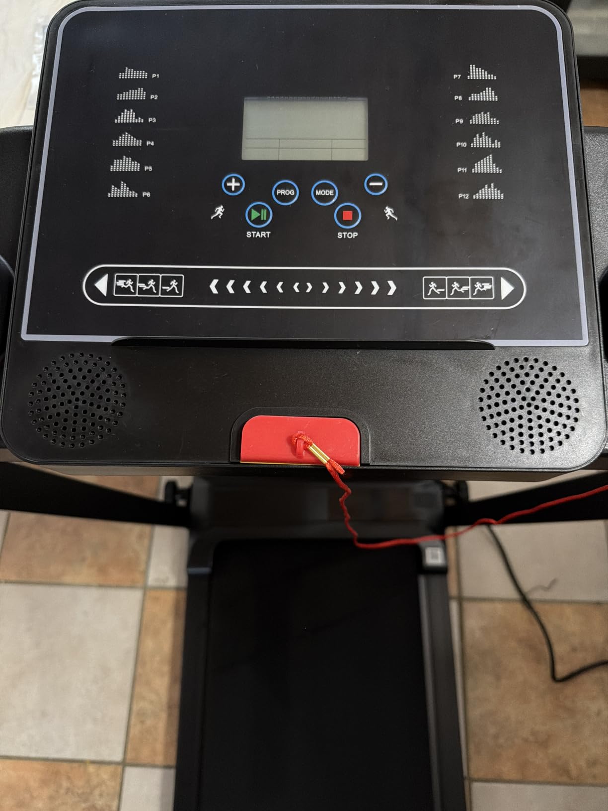 Treadmills for Home Walking Pad Machine Foldable Treadmill with Handle Bar | Tread mill for Running Jogging Gym Compact Portable Small Caminadora Electrica Folding Tred Mills with LED Dispay Pcrignbm customer photo 1