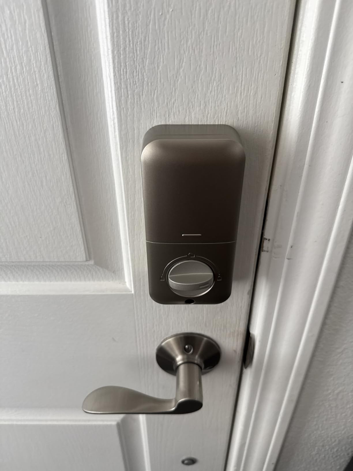 Veise VE001 Keyless Entry Deadbolt, Electronic Keypad Lock, Satin Nickel | ANSI Grade 3 Security, 20 User Codes, Low Battery Alert, IP55 Waterproof, One Touch Lock, Anti-Peep Password & 2 Backup Keys customer photo 2
