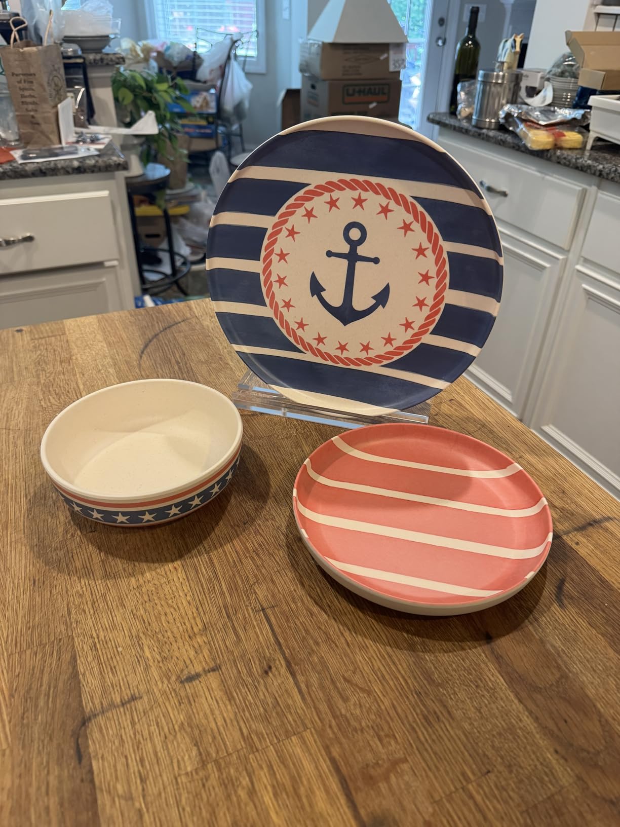 Oneida 24 Seven Wharfside Melamine 24-Piece Dinnerware Set for 8 customer photo 1